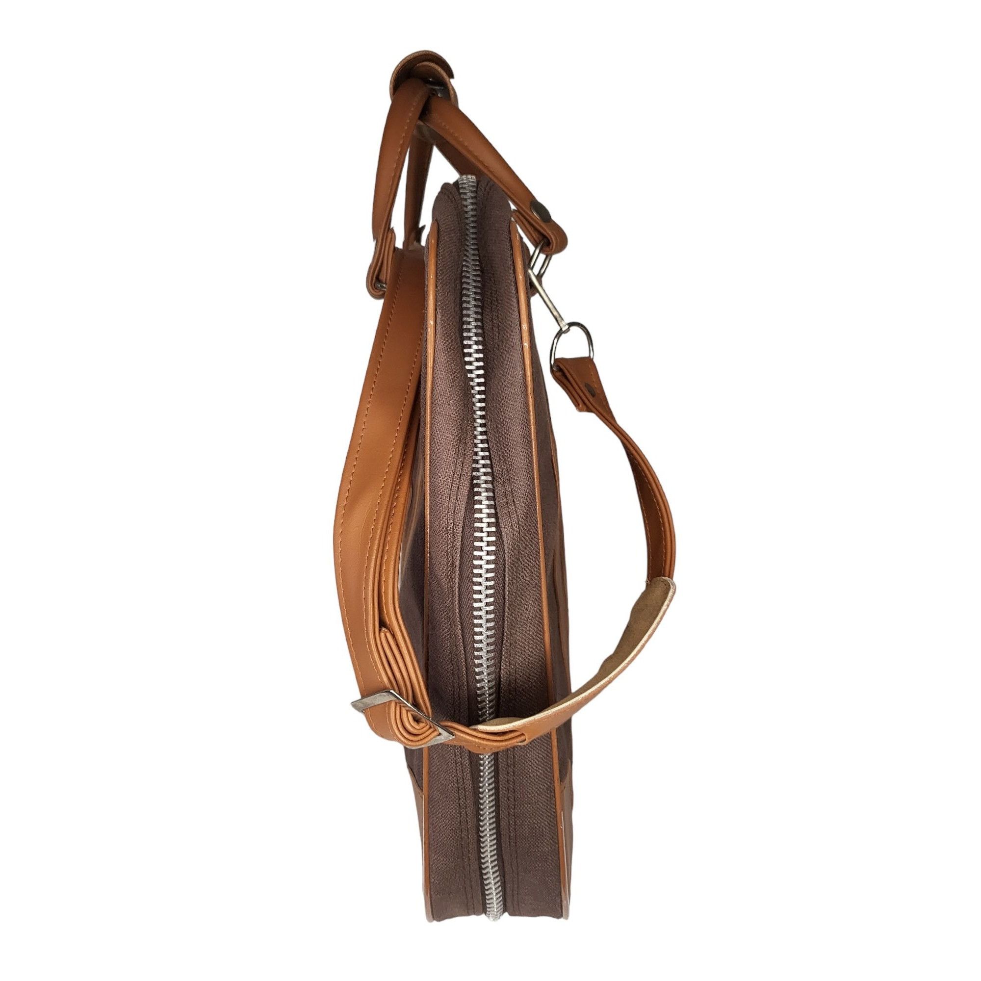 Vintage Vintage National Specialty MFG Company Portfolio Bag Brown A Size ONE SIZE - 2 Thumbnail