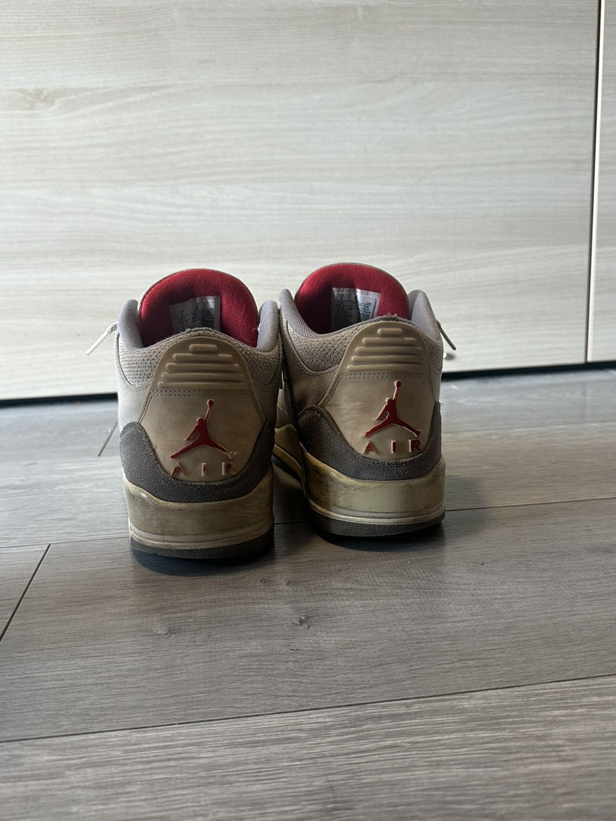 Jordan Brand × Nike air jordan 3 muslin Size US 9.5 / EU 42-43 - 4 Thumbnail