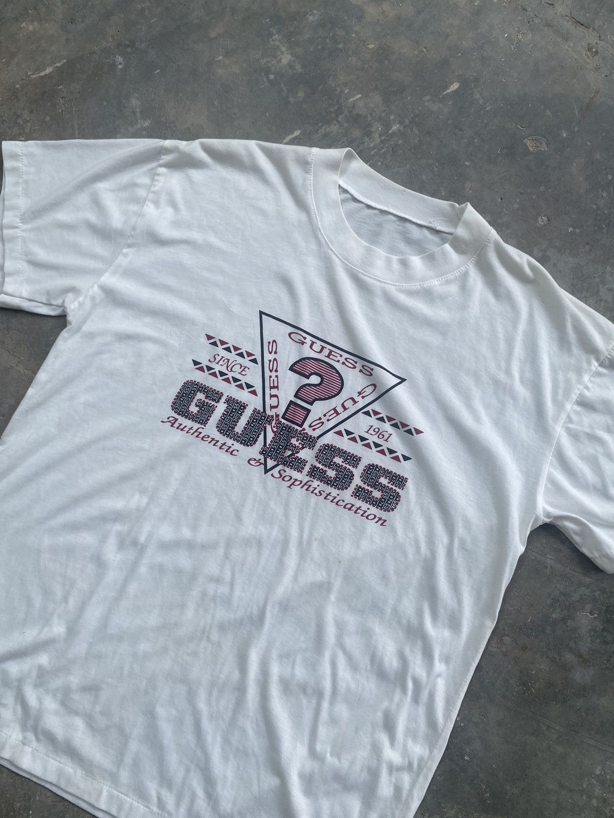 Guess Vintage 90’s Bootleg Guess Tee Size US M / EU 48-50 / 2 - 2 Thumbnail