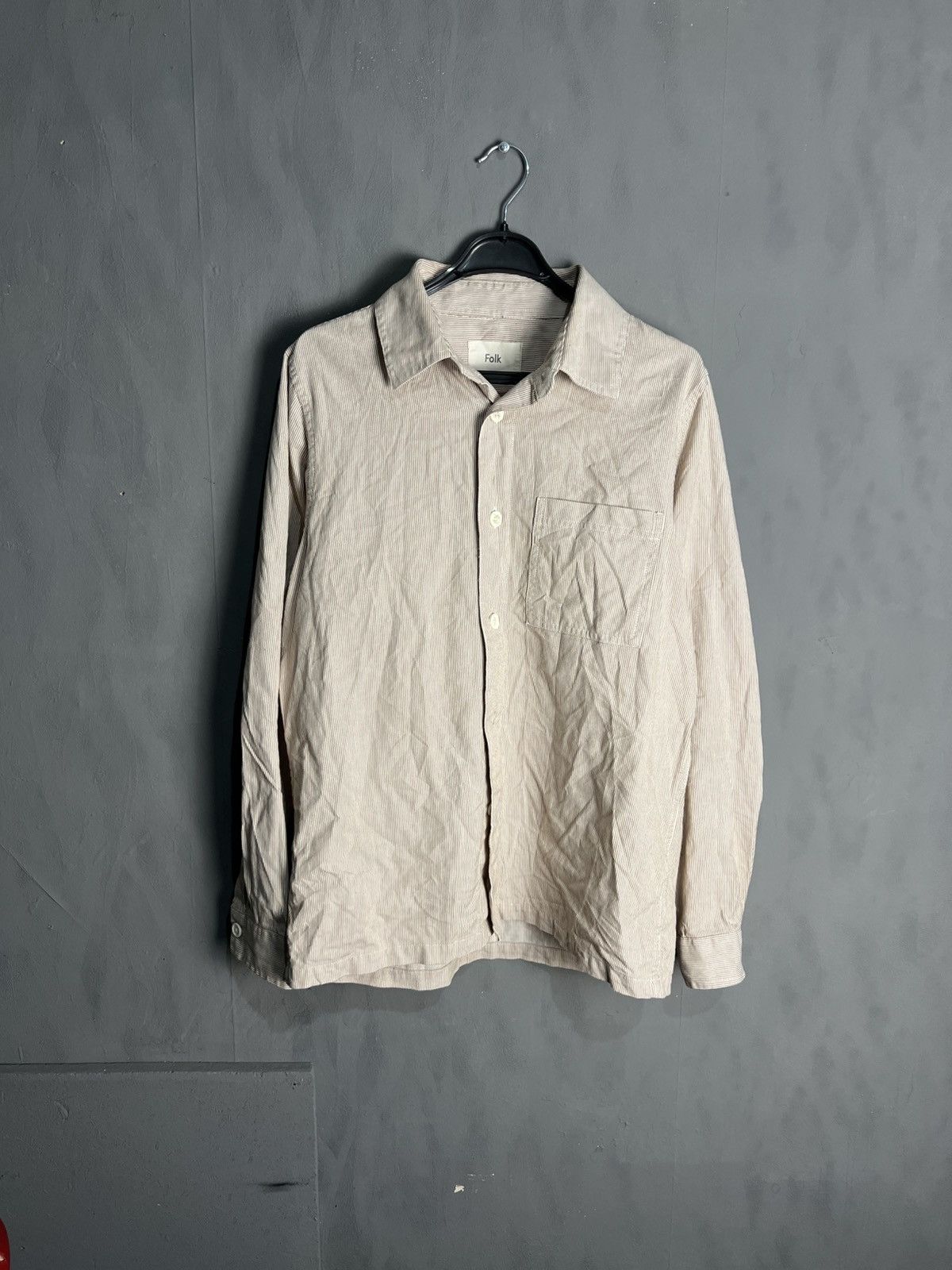 Folk Folk Shirt Long Sleeve Size US XL / EU 56 / 4 - 1 Thumbnail
