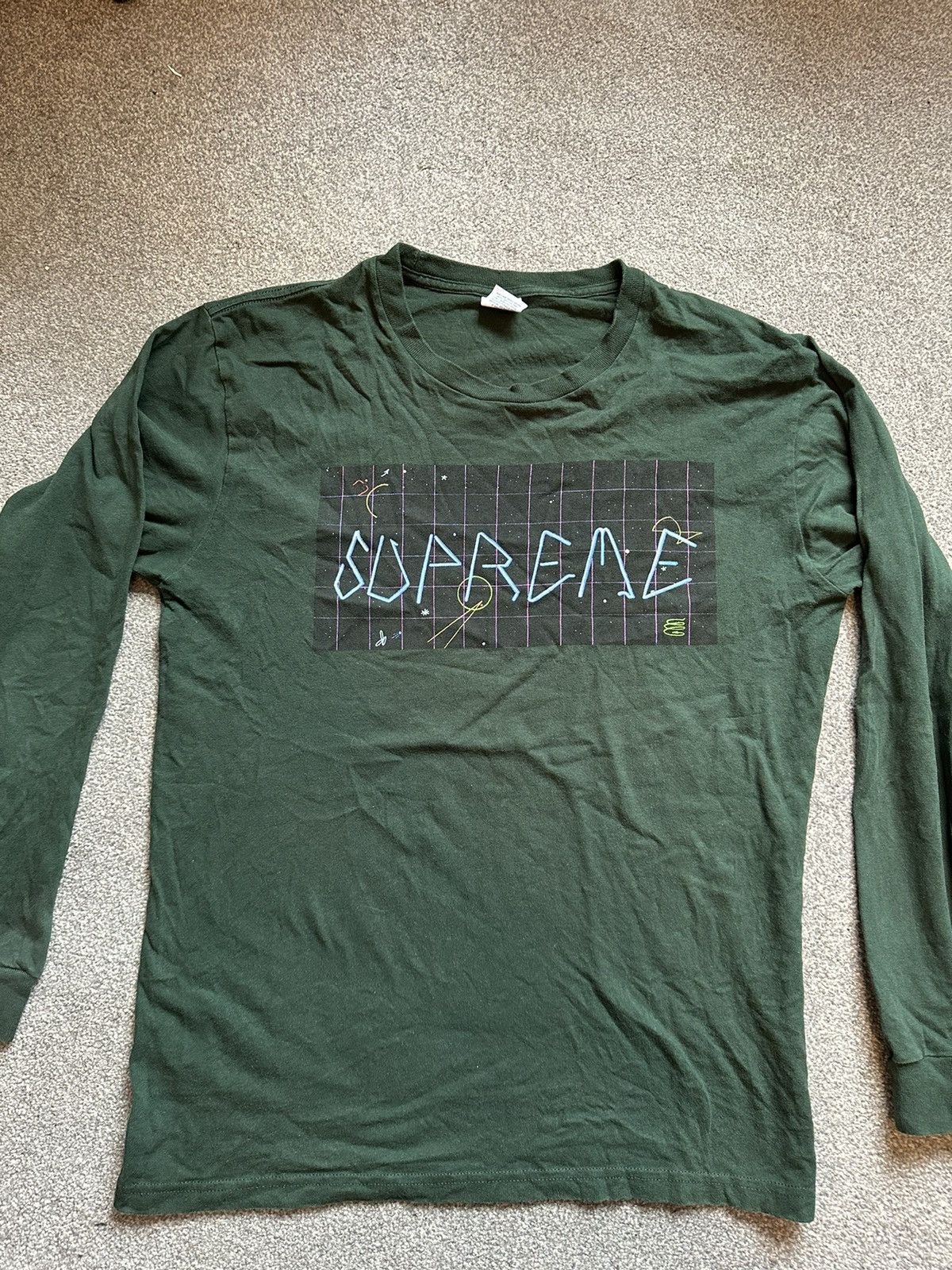 Supreme Supreme neon sign L/S 2016 Size US L / EU 52-54 / 3 - 1 Thumbnail