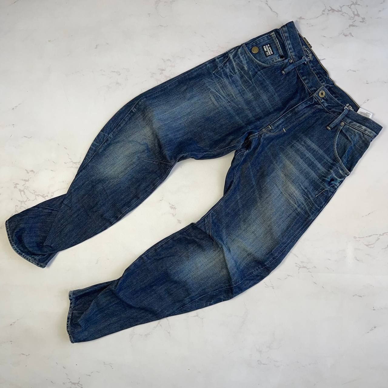 G-Star G Star Raw 30/30 ARC 3D Loose Tapered Denim Pant Jeans Size US 30 / EU 46 - 2 Thumbnail