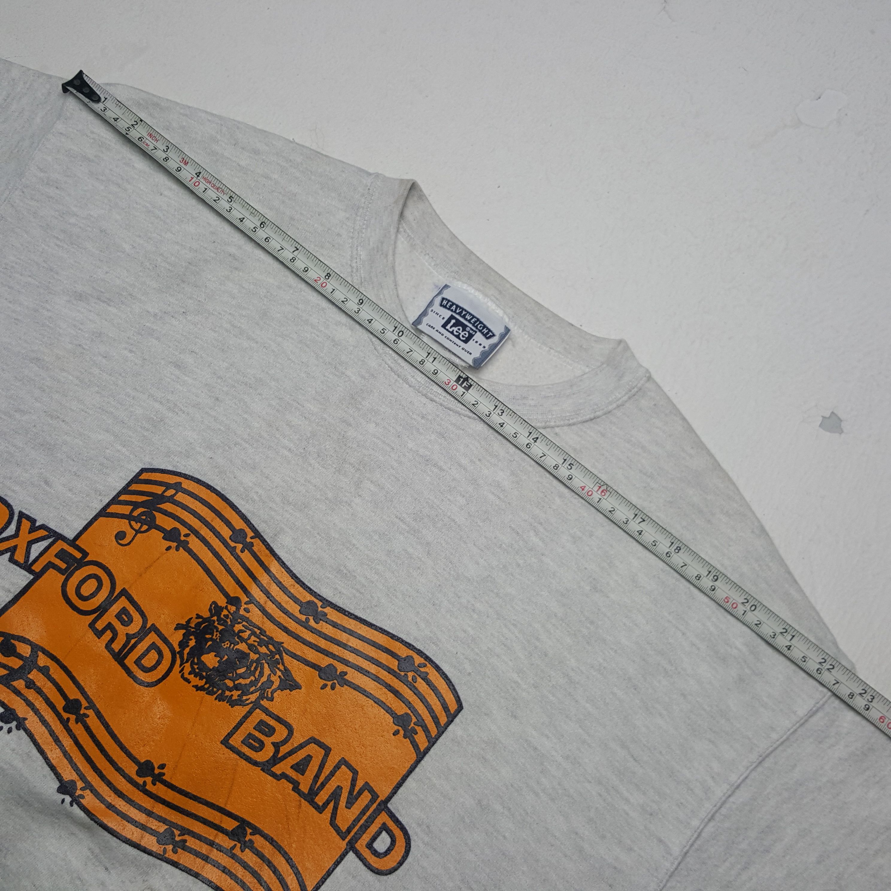 Lee × Vintage Vintage Oxford Band American College University Sweatshirt Size US M / EU 48-50 / 2 - 5 Thumbnail