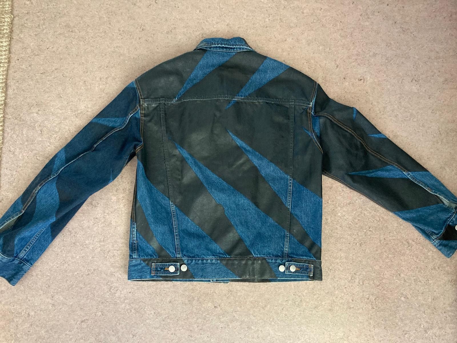 Dries Van Noten Dries Van Noten AW23 Coated Denim Jacket Size M Size US M / EU 48-50 / 2 - 4 Thumbnail