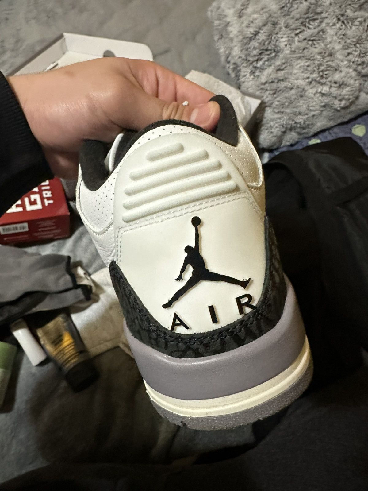 Jordan Brand Air jordan 3 grey retros Size US 9.5 / EU 42-43 - 6 Thumbnail
