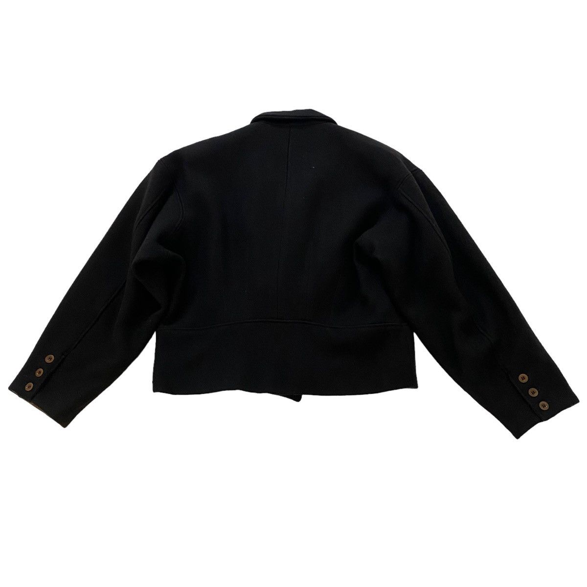 Vintage ✨Traffic News wool cropped button jacket size M Size M / US 6-8 / IT 42-44 - 2 Thumbnail
