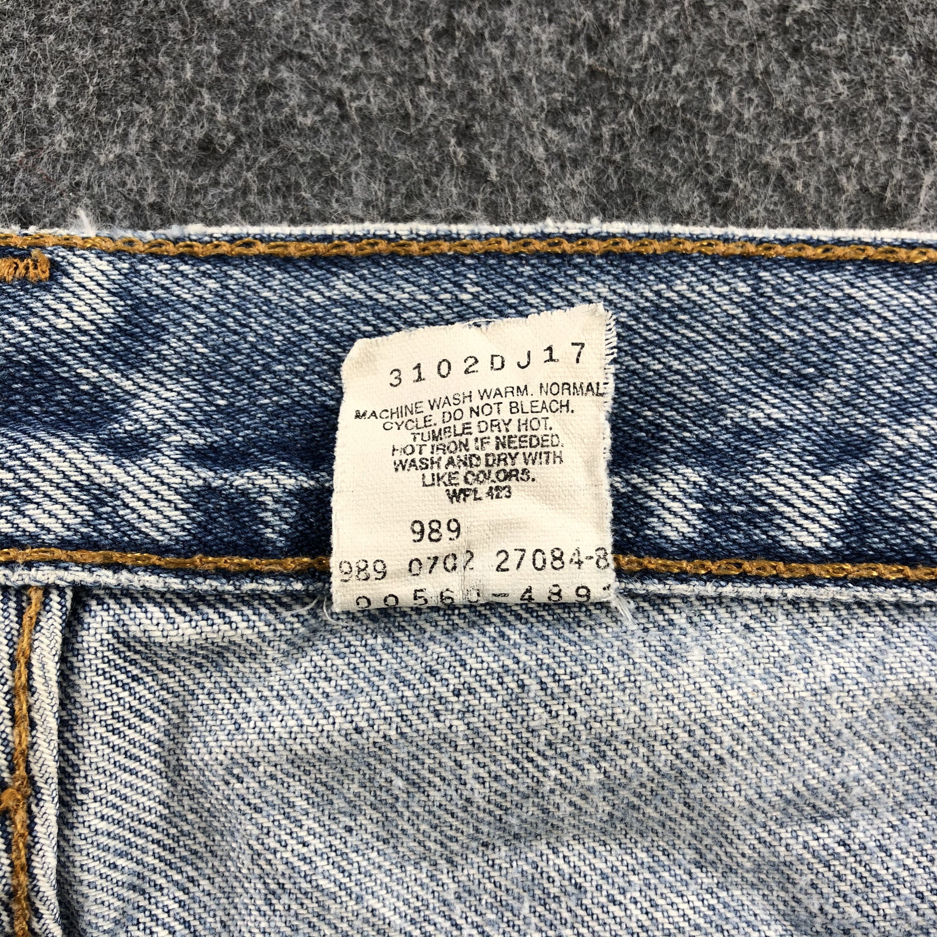 Levi's Vintage 90s Light Wash Levis 560 Jeans-JM1023 Size US 33 - 11 Thumbnail