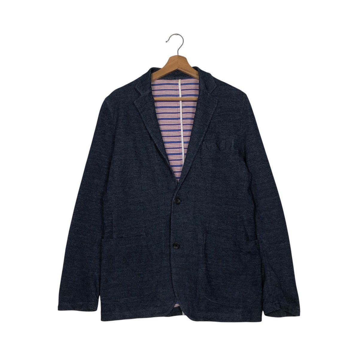 Beams Plus 📌Vintage Chore Jacket Beams Light Striped Blanket Size US L / EU 52-54 / 3 - 2 Thumbnail