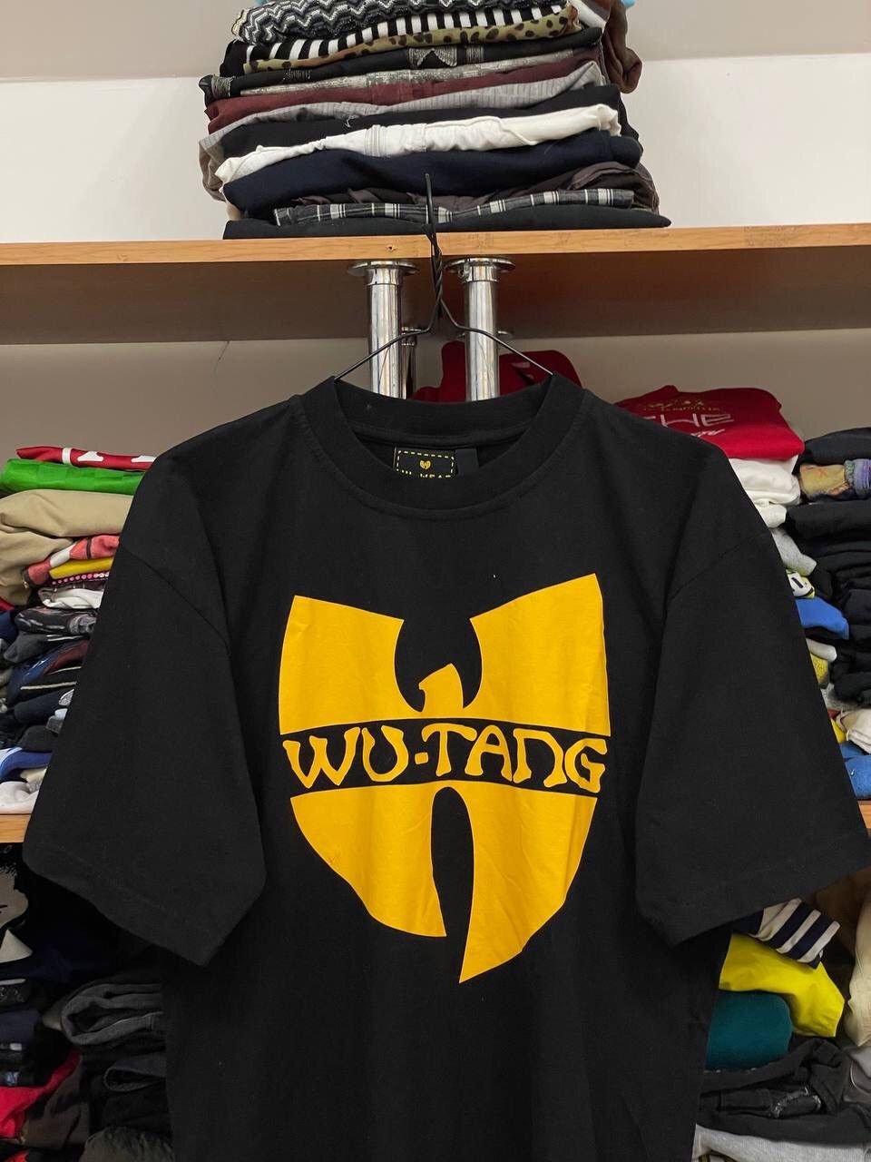 Rap Tees × Vintage Vintage Faded Wu-Tang Rap Oversized Tee Size US L / EU 52-54 / 3 - 2 Thumbnail