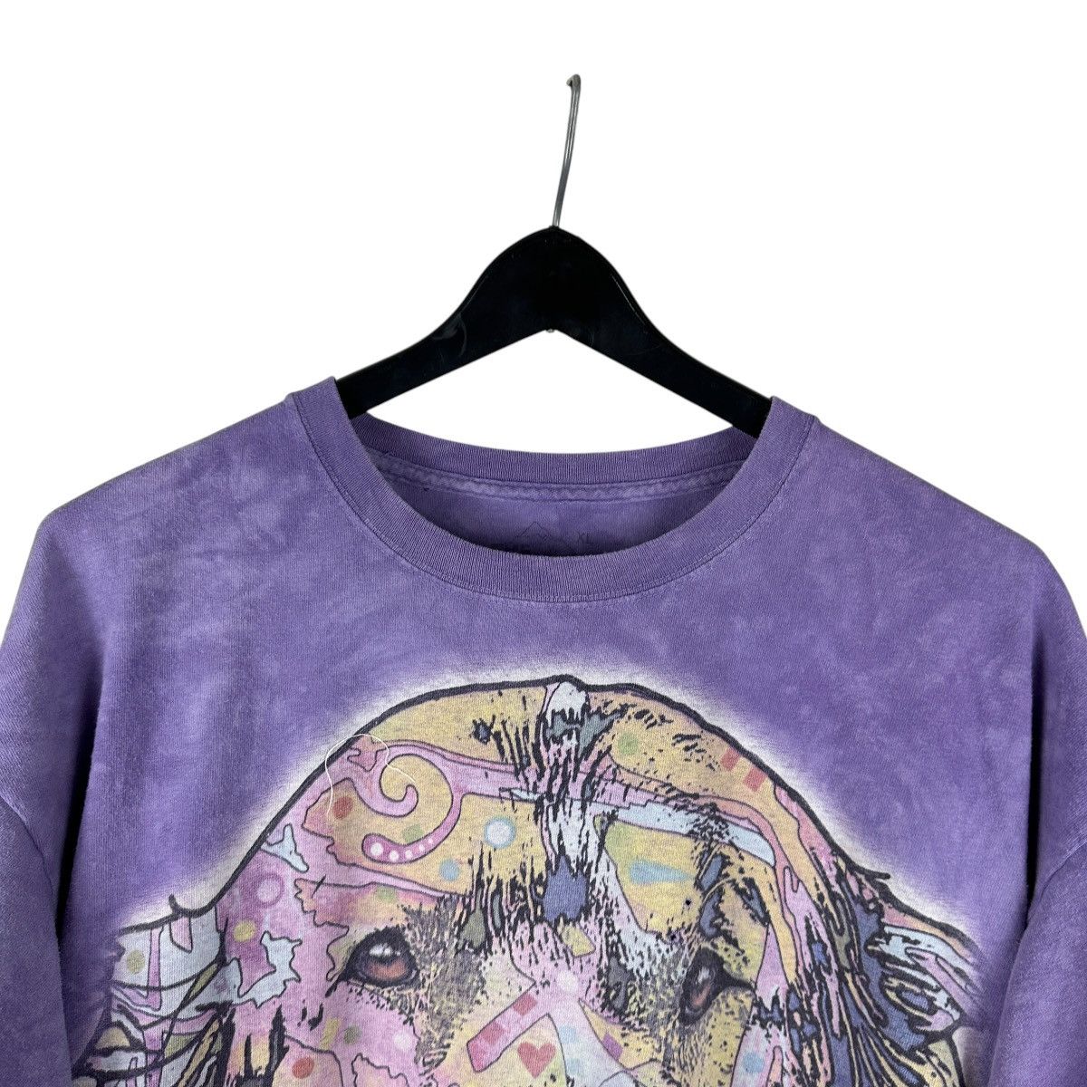 The Mountain Mens Y2K The Mountain Golden Retriever Tie Dye Shirt Size US XL / EU 56 / 4 - 3 Thumbnail
