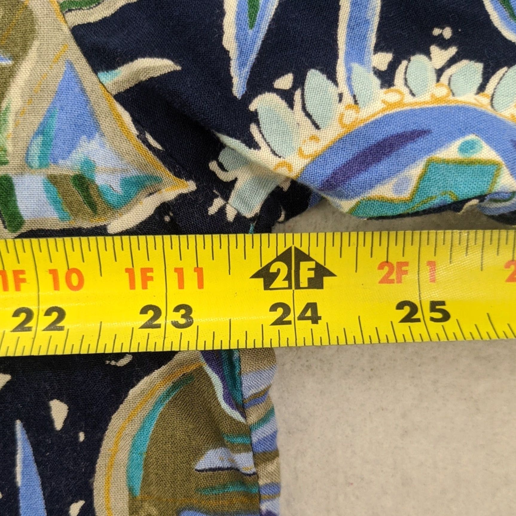Vintage Bon Homme Men's L Large Hawaiian Print Button Up Tiki Camp Shirt USA Size US L / EU 52-54 / 3 - 7 Thumbnail