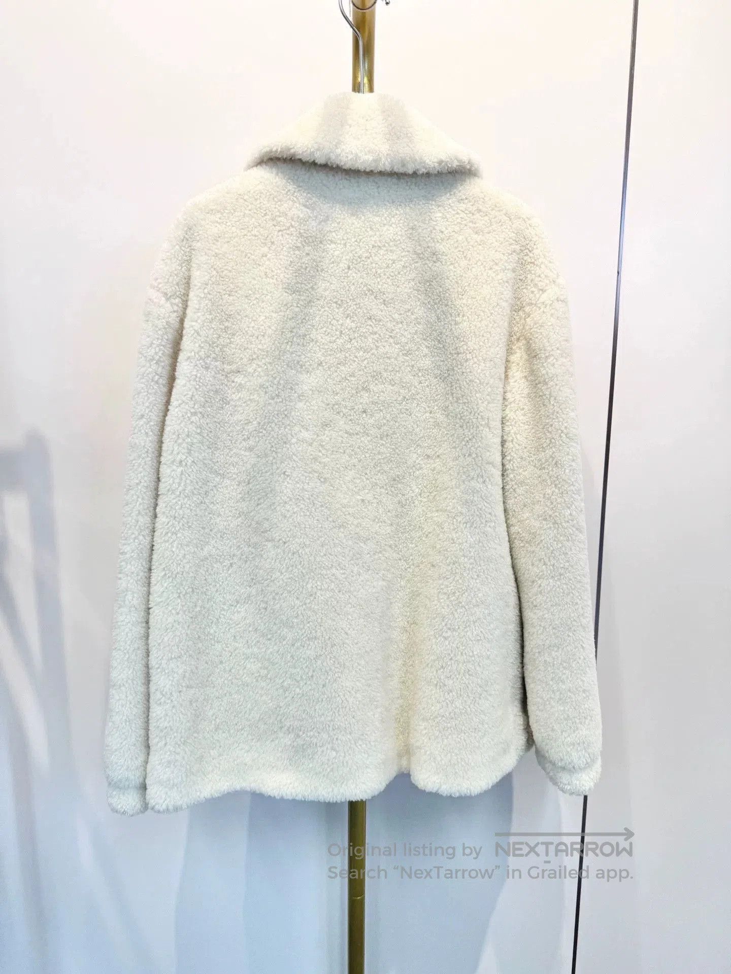 Burberry Burberry Ivory TB Logo Fleece Jacket. Size US M / EU 48-50 / 2 - 2 Thumbnail