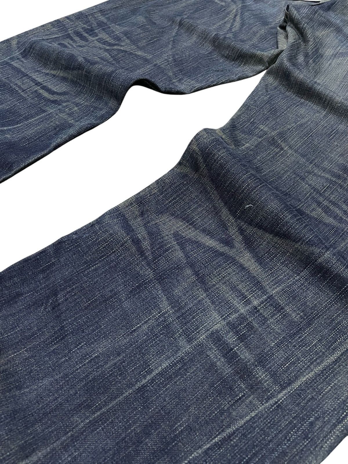 Edwin Rare Edwin 503 Flare Heavy Stitch Multi Colour Denim Jeans Size US 34 / EU 50 - 18 Thumbnail