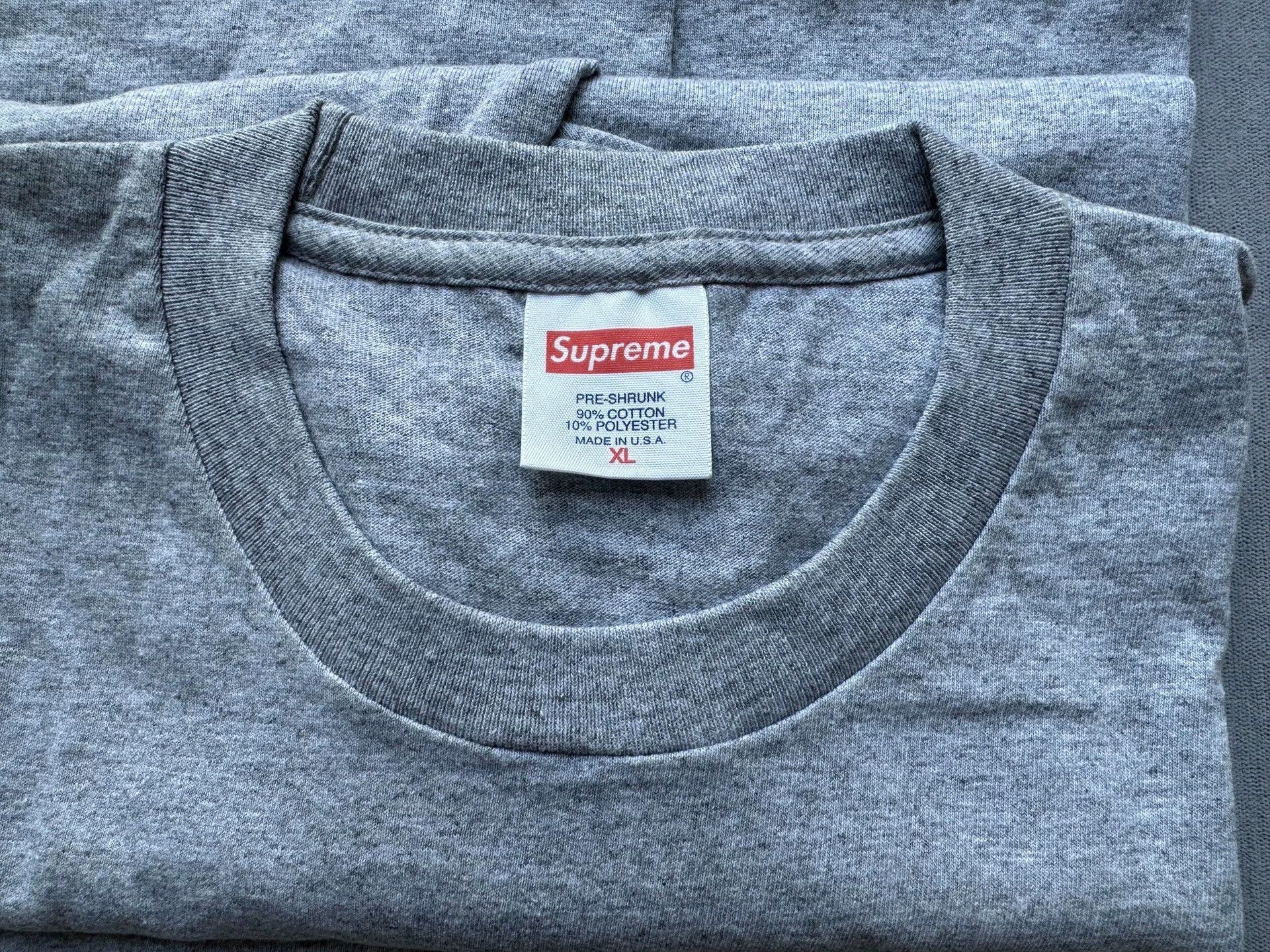 Supreme Supreme x Morrissey Gray Graphic Tee XL New Size US XL / EU 56 / 4 - 2 Thumbnail