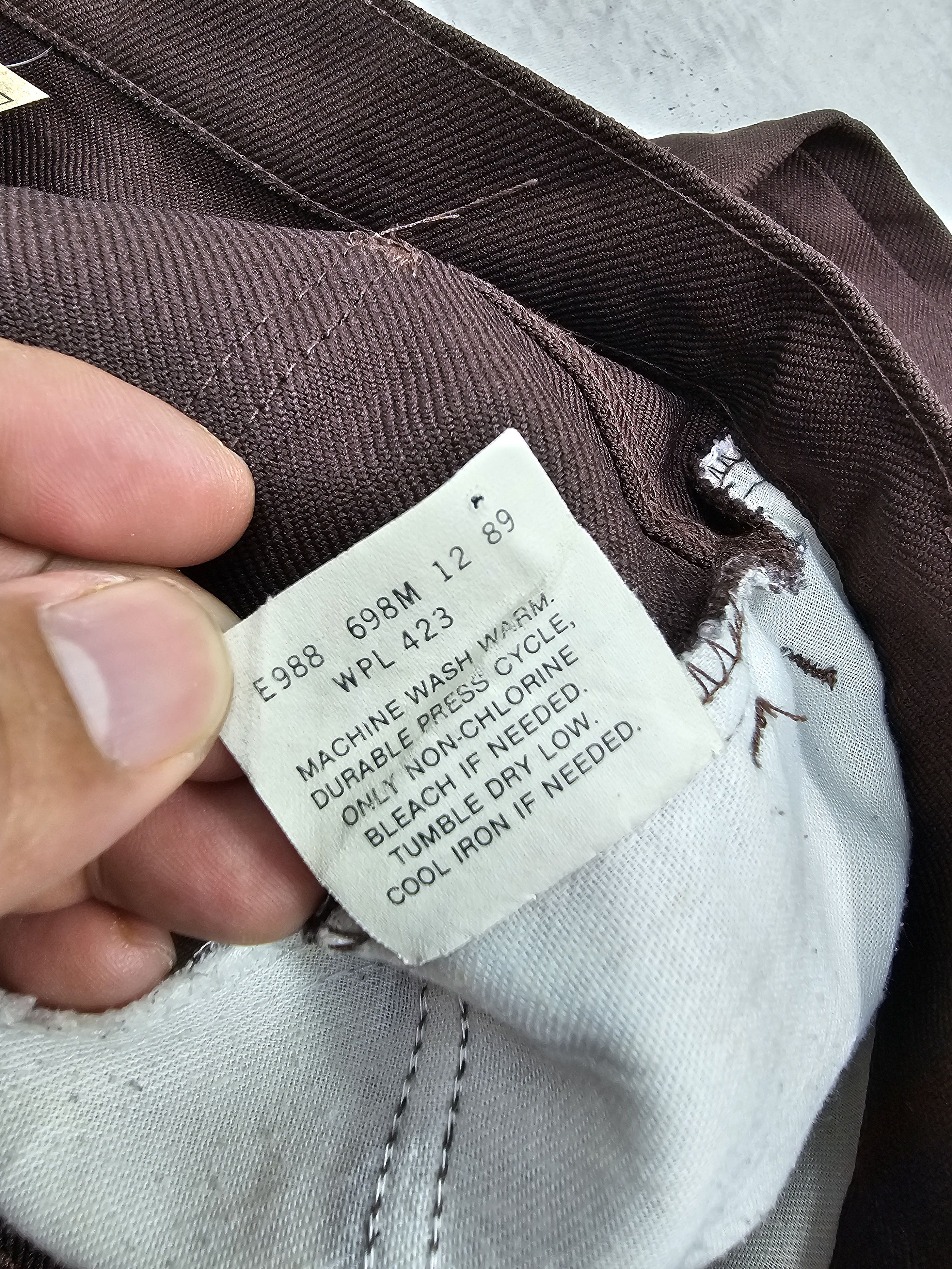 Levi's Vintage Clothing Vtg 80'S LEVIS Sta Prest Scovill Cropped Pants L0488 Size US 38 / EU 54 - 14 Thumbnail
