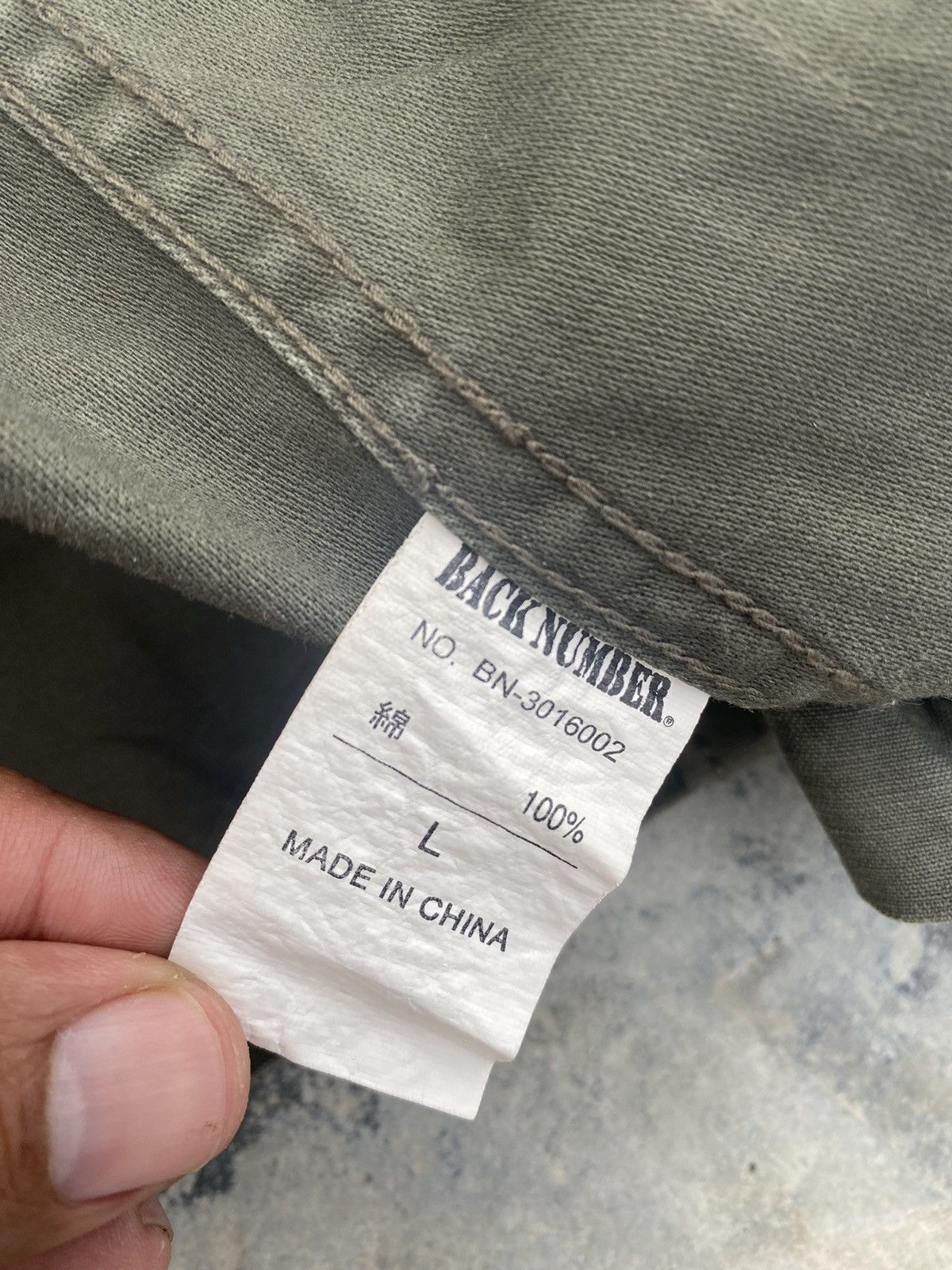 Japanese Brand AW Back Number Parka Jacket Size L / US 10 / IT 46 - 8 Thumbnail