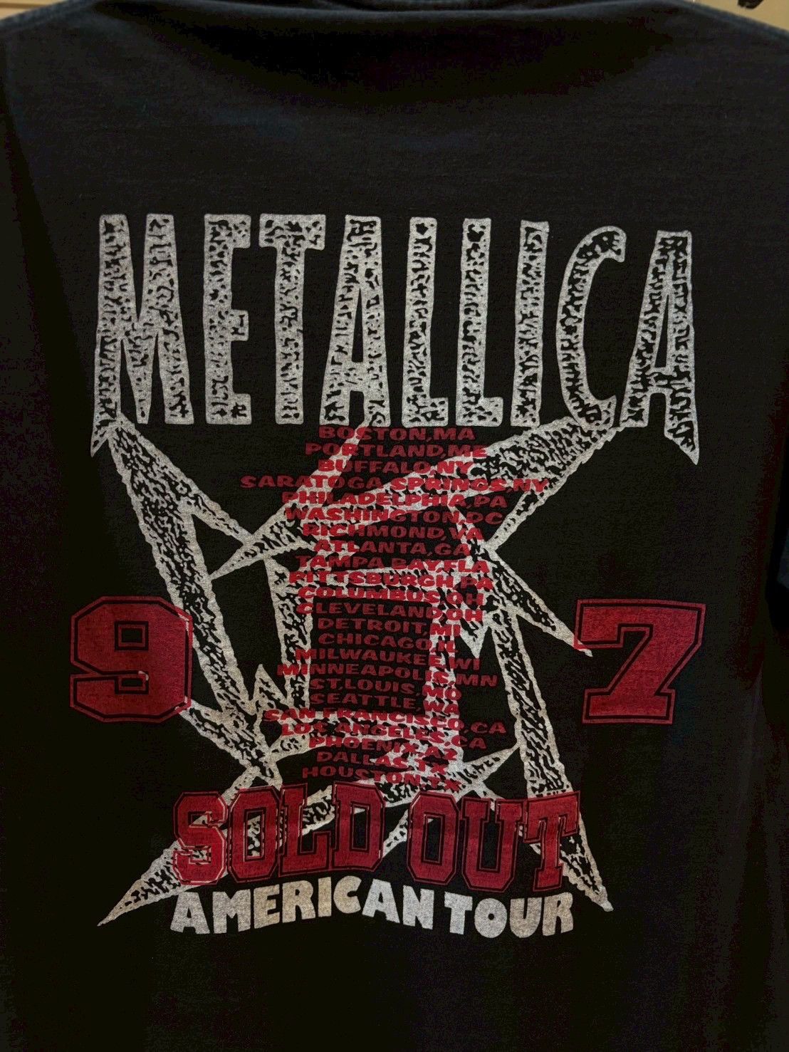 Metallica Vintage Metallica T shirt 1997’s Size US M / EU 48-50 / 2 - 3 Thumbnail