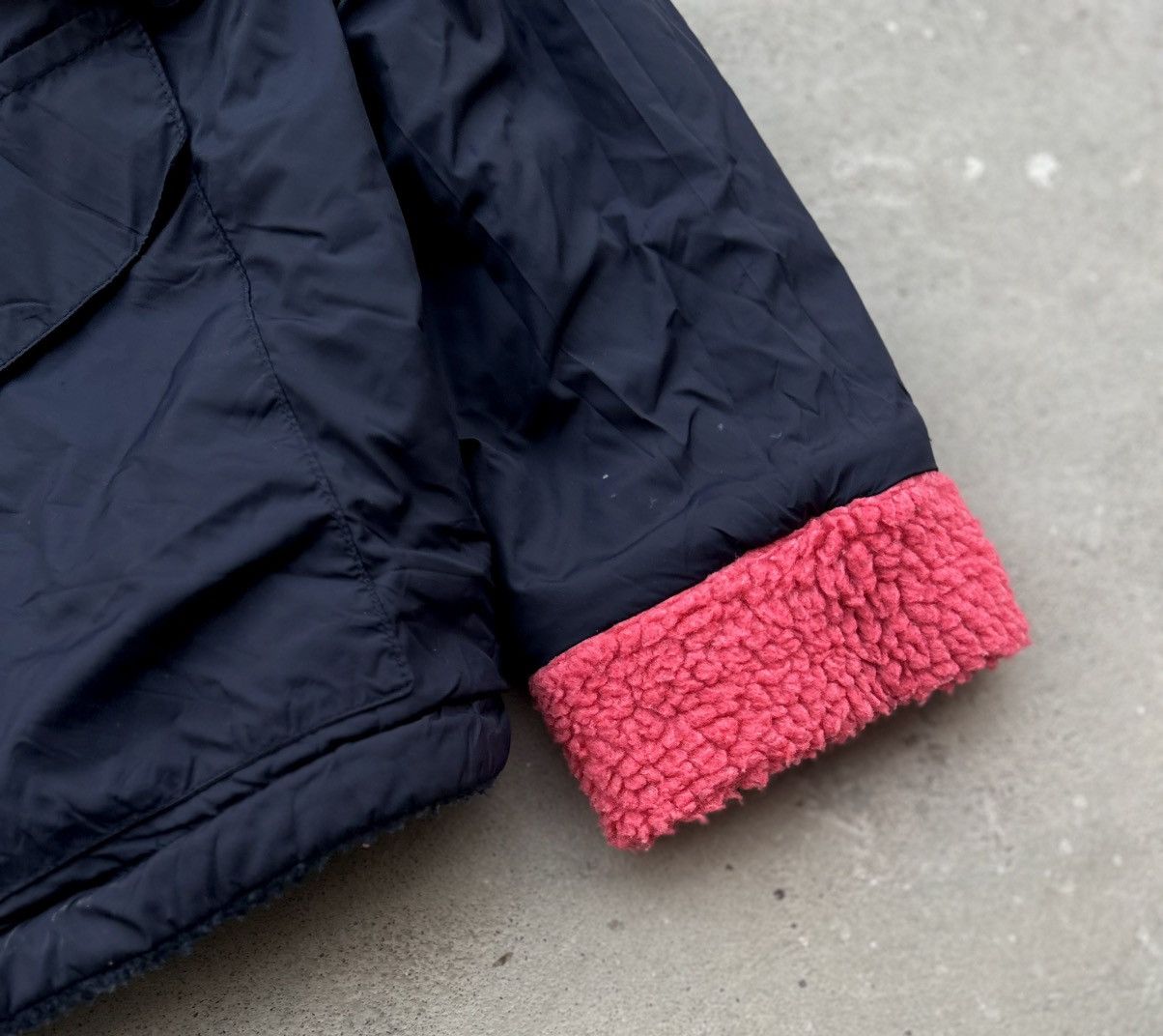 General Idea CRAZY VINTAGE GENERAL IDEA REVERSIBLE SHERPA JACKET Size US L / EU 52-54 / 3 - 4 Thumbnail
