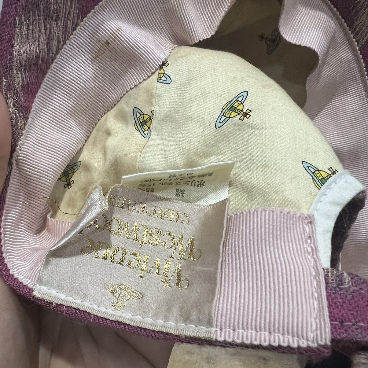 Vivienne Westwood VIVIENNE WESTWOOD PINK CAP Size ONE SIZE - 6 Thumbnail