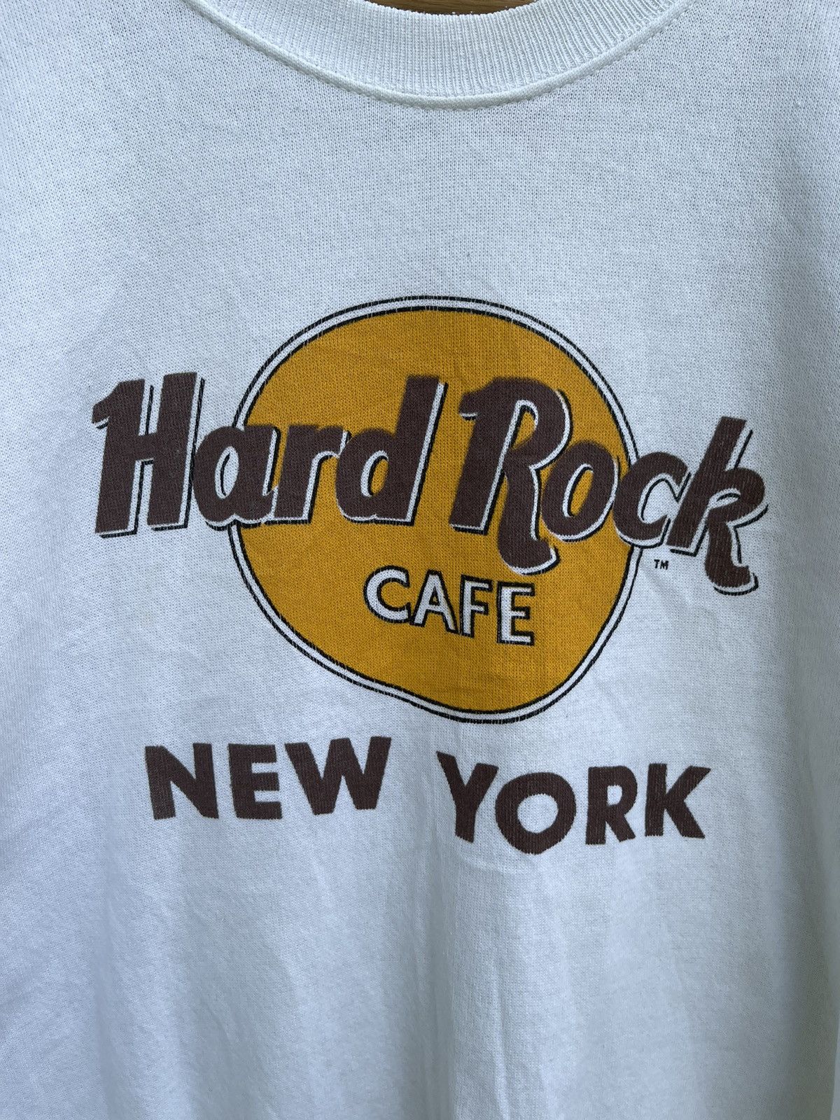 Hard Rock Cafe Vintage 1990s Hard Rock Cafe New York Sweatshirt Made in USA Size US M / EU 48-50 / 2 - 3 Thumbnail