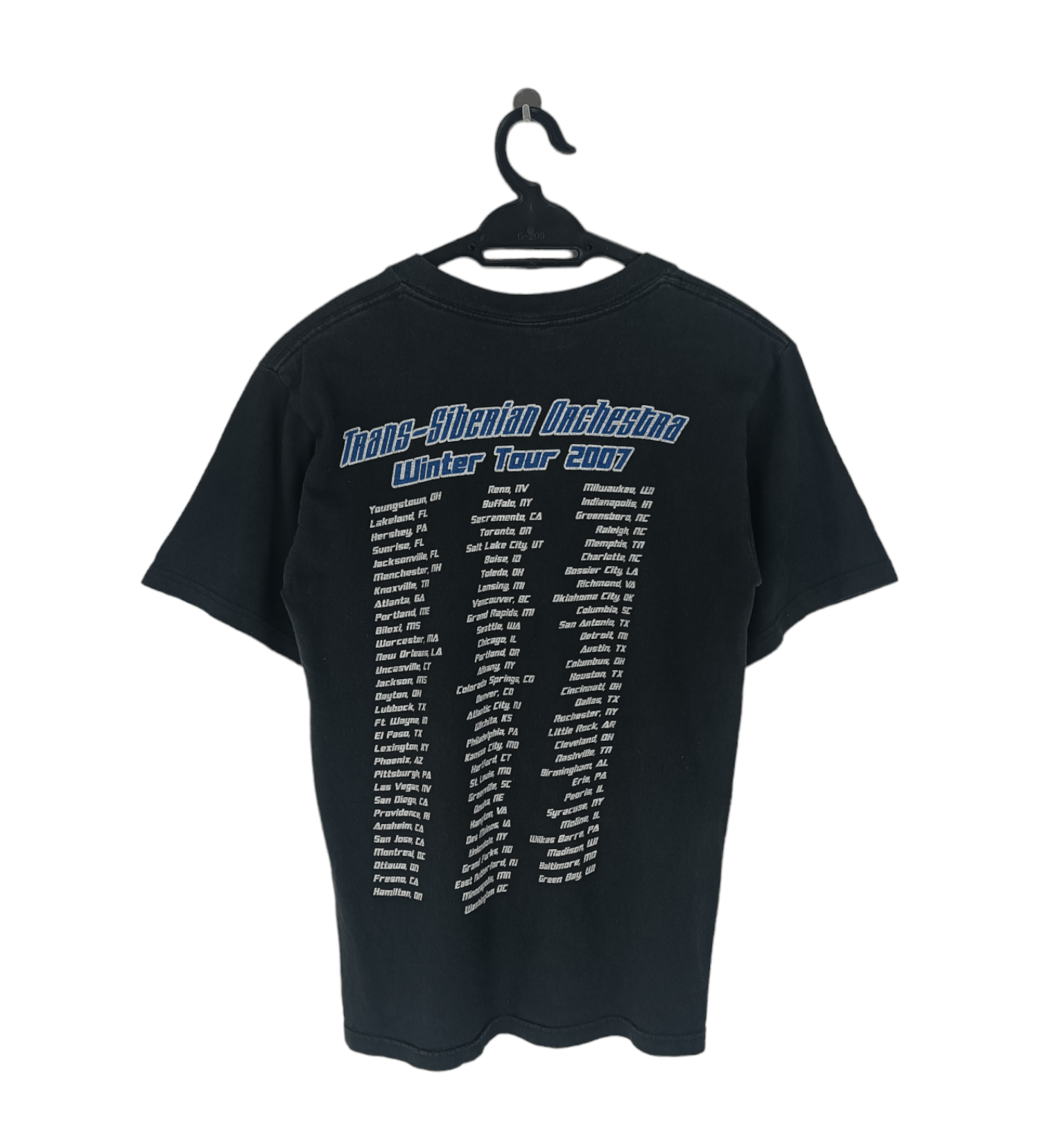 Band Tees VINTAGE '07 TRANS-SIBERIAN ORCHESTRA testament creed nirvana Size US S / EU 44-46 / 1 - 2 Thumbnail