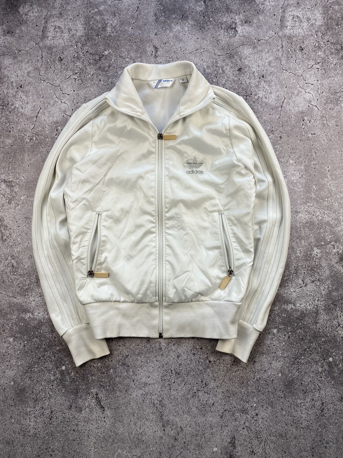 Adidas Adidas Junya Watanabe Vintage Women Track Jacket 3-Stripes Size S / US 4 / IT 40 - 1 Thumbnail