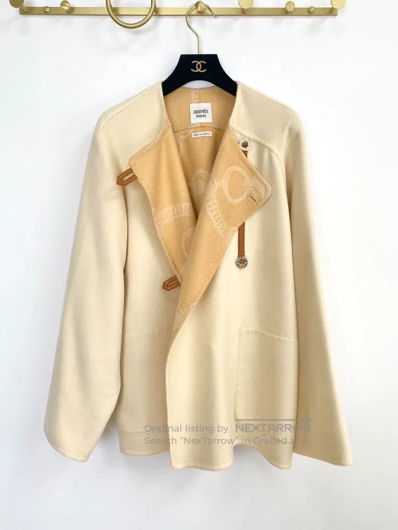 Hermes Hermes Cashmere Coat, Reversible Size XS / US 0-2 / IT 36-38 - 2 Thumbnail