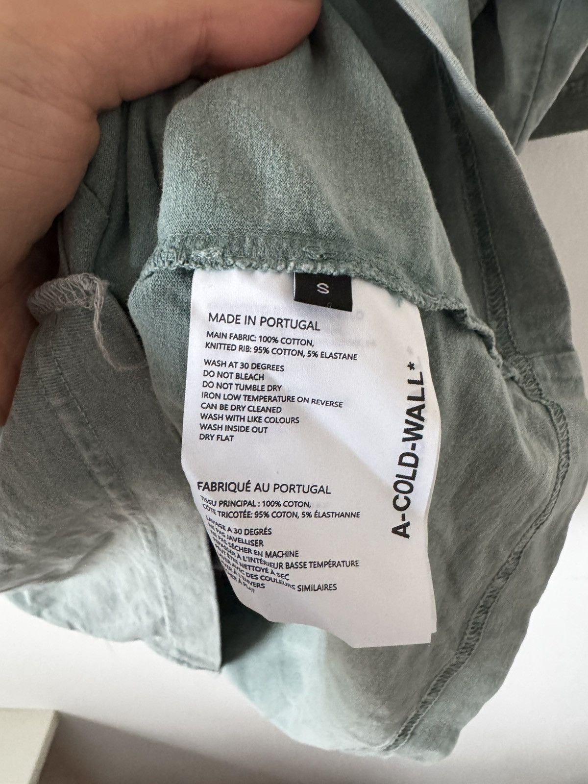 A-COLD-WALL* A-cold-wall* blue deconstructed t-shirt S Size US S / EU 44-46 / 1 - 4 Thumbnail