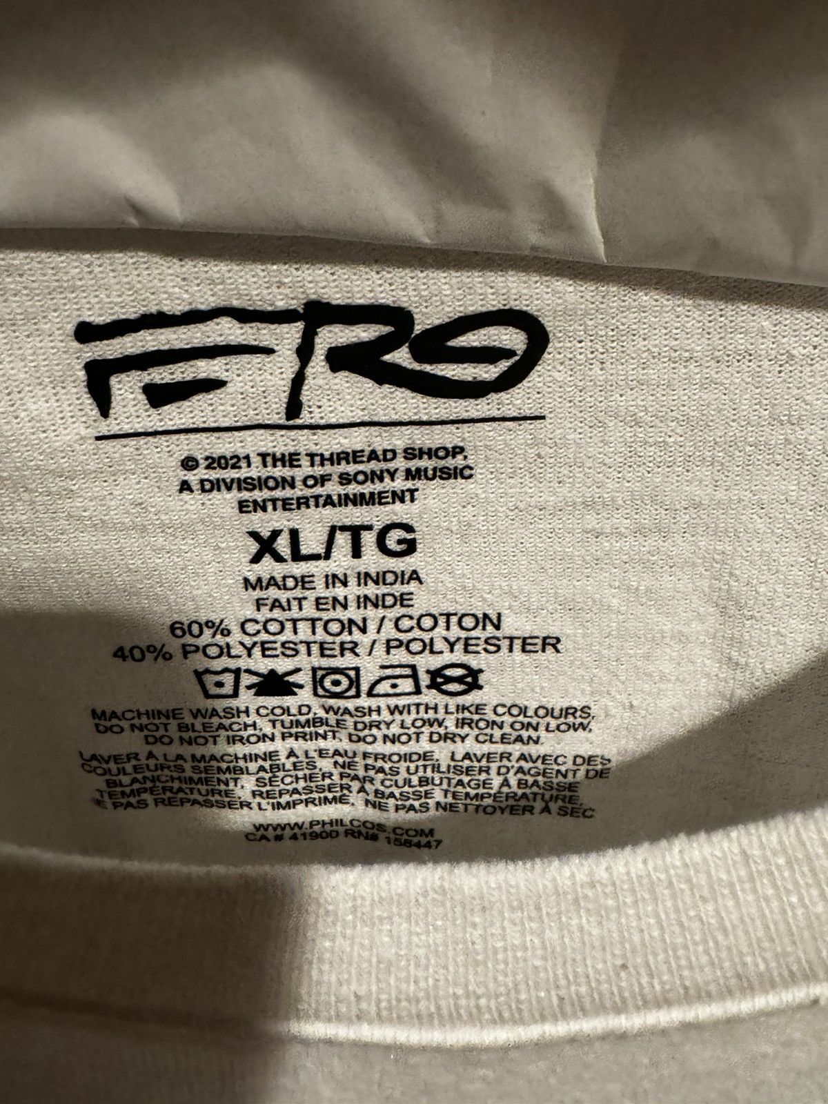A$AP Rocky × Band Tees Asap Ferg Tour Merch Size US XL / EU 56 / 4 - 2 Thumbnail