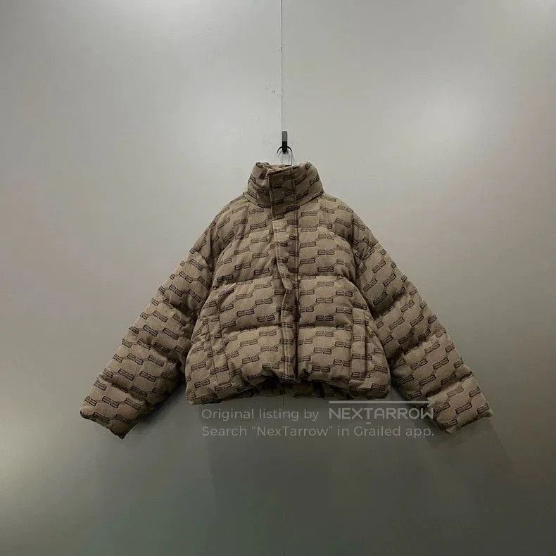 Balenciaga Balenciaga Logo Print Puffer Jacket. Size US XS / EU 42 / 0 - 1 Thumbnail