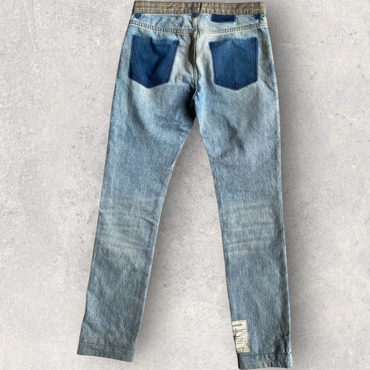 Maison Margiela SS17 Artisanal Jeans With Insert Trouser Waistband From SS04 Size US 29 - 4 Thumbnail