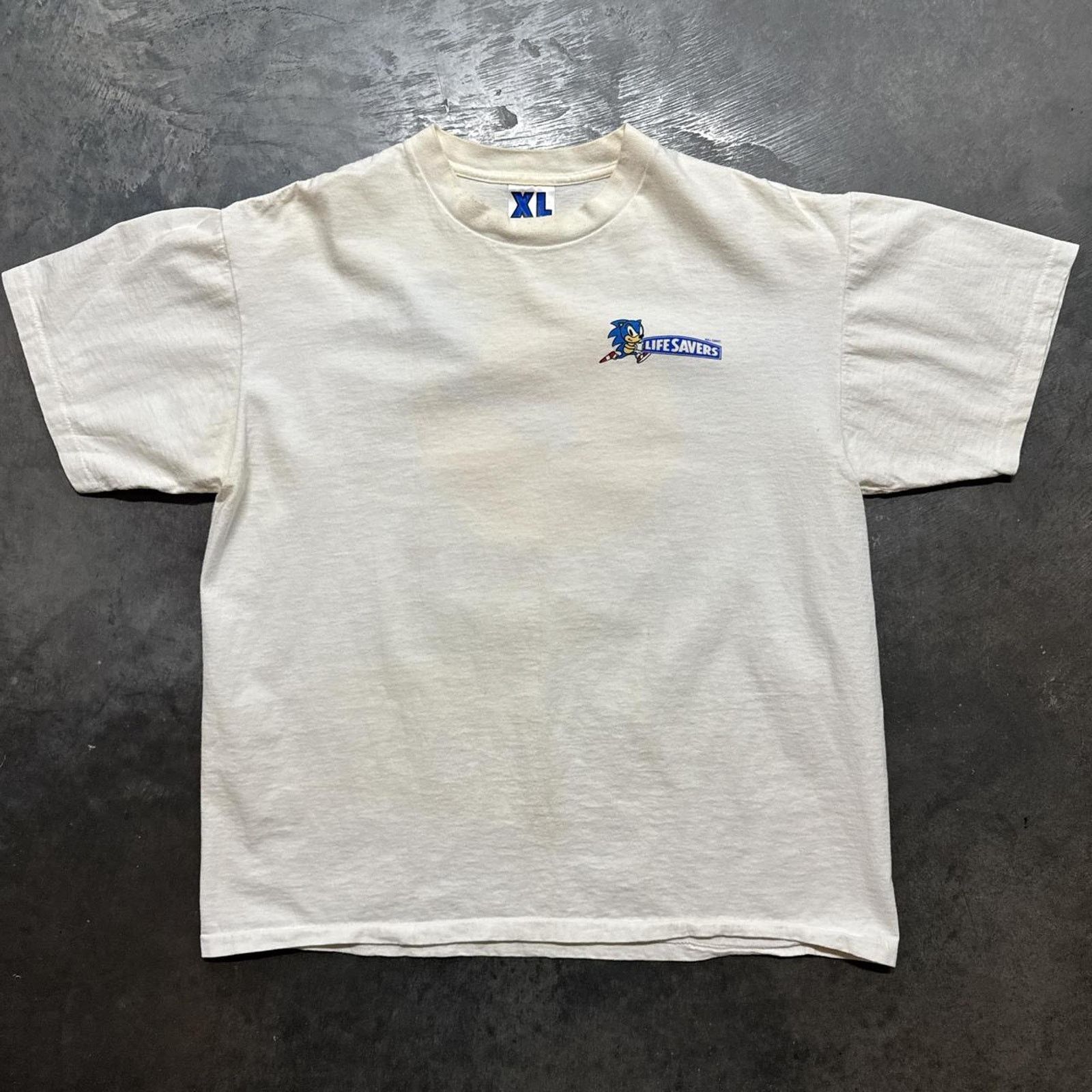Vintage Sonic The Hedgehog Spinball Vintage 90s Sega Graphic T-Shirt Size US XL / EU 56 / 4 - 3 Thumbnail