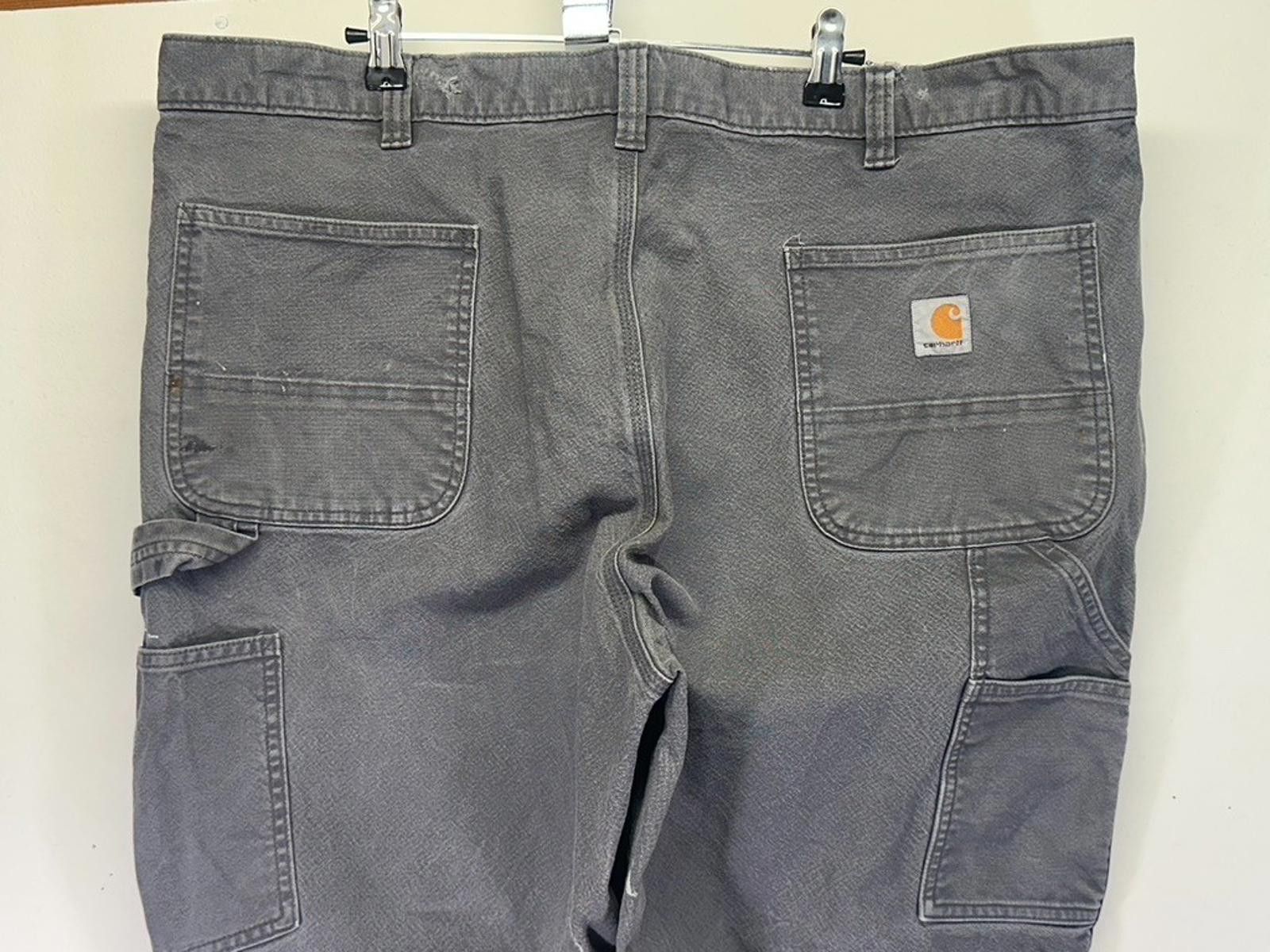 Carhartt Carhartt Men's 42/32 Gray Relaxed Fit Cargo Pants Size US 42 / EU 58 - 5 Thumbnail