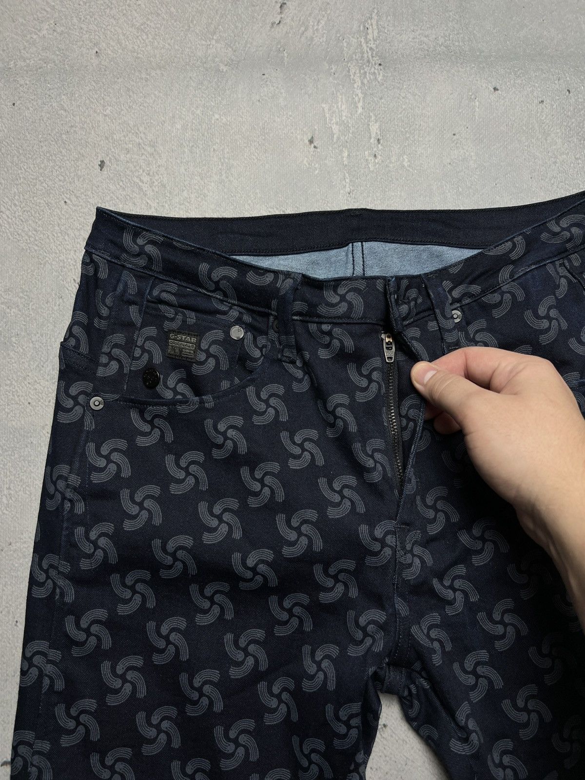G-Star G-Star Raw Drop 2 ARC 3D Slim Tapered Pants y2k Avant Garde Size 28" / US 6 / IT 42 - 6 Thumbnail