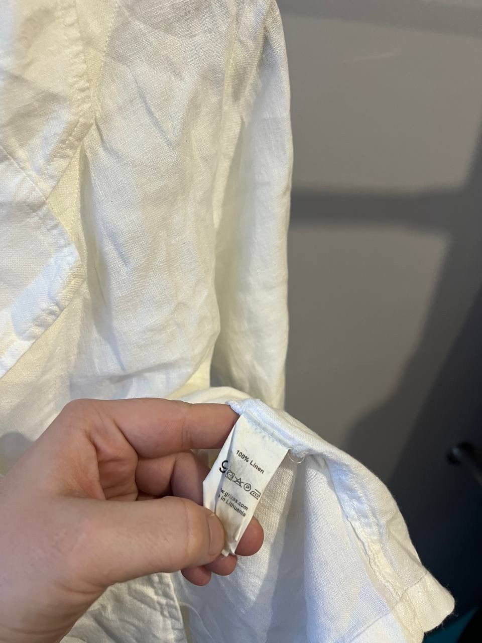 Japanese Brand GRIZAS LINEN WHITE RELAXED FIT BLAZER JACKET JAPANESE SIZE L Size L / US 10 / IT 46 - 9 Thumbnail