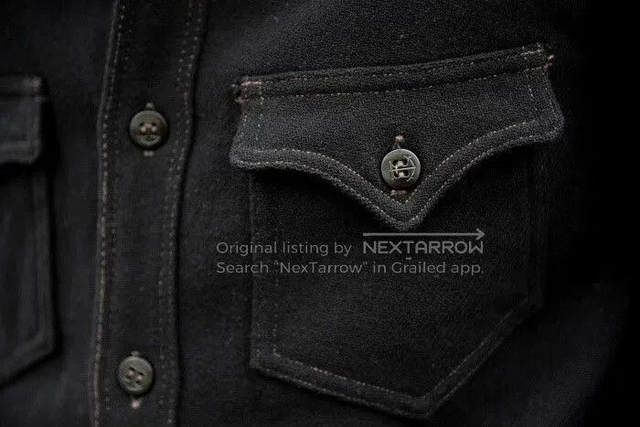 Freewheelers high version pure wool cpo shirt. Size US L / EU 52-54 / 3 - 3 Thumbnail