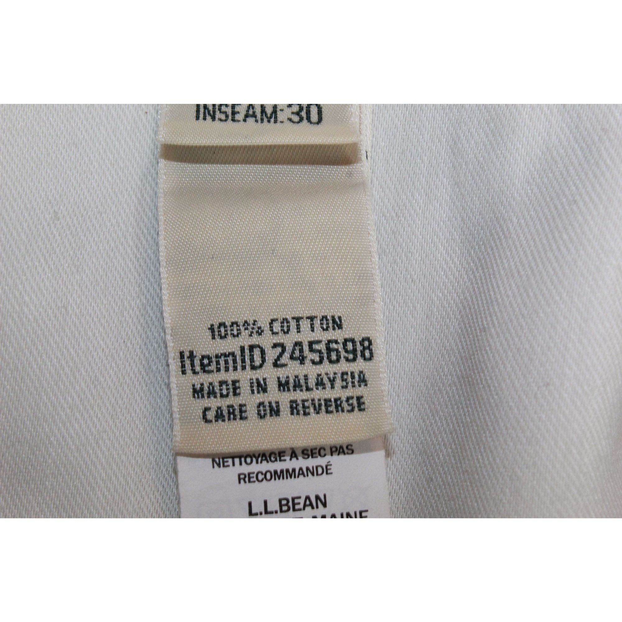 L.L. Bean LL Bean Men Wrinkle Free Chinos Hidden Comfort Khaki Dress Size US 44 / EU 60 - 8 Thumbnail