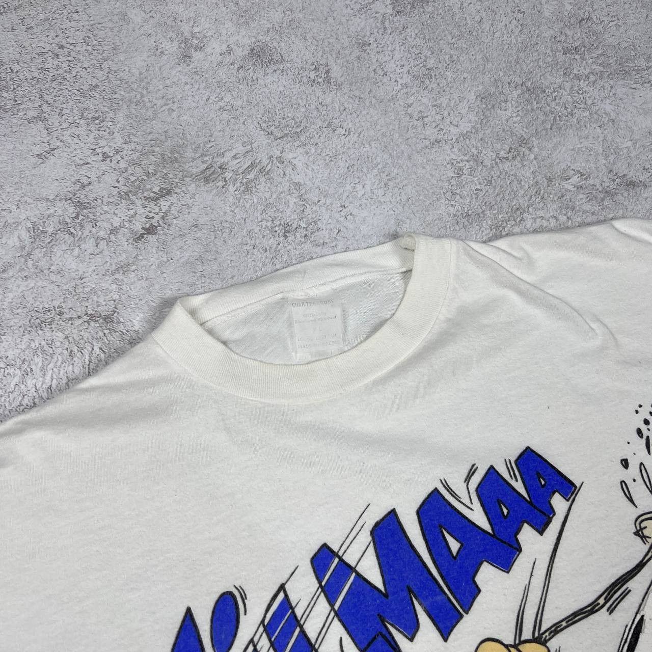 Vintage Vintage 80s USA The Flintsones ski team cartoon promotion Size US XL / EU 56 / 4 - 14 Thumbnail