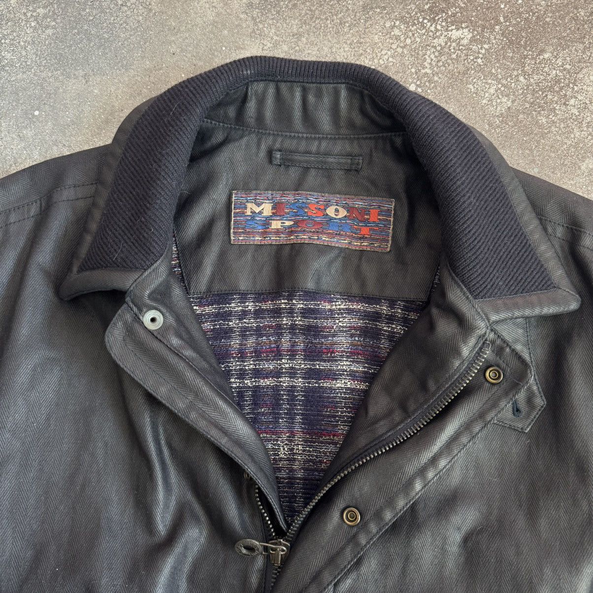 Missoni 90s MISSONI Sport Vintage Bomber Jacket Size US M / EU 48-50 / 2 - 7 Thumbnail