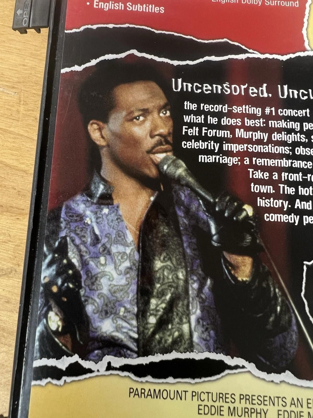 Other Eddie Murphy Raw (DVD, 1987, Widescreen) Eddie Murphy Size ONE SIZE - 11 Thumbnail
