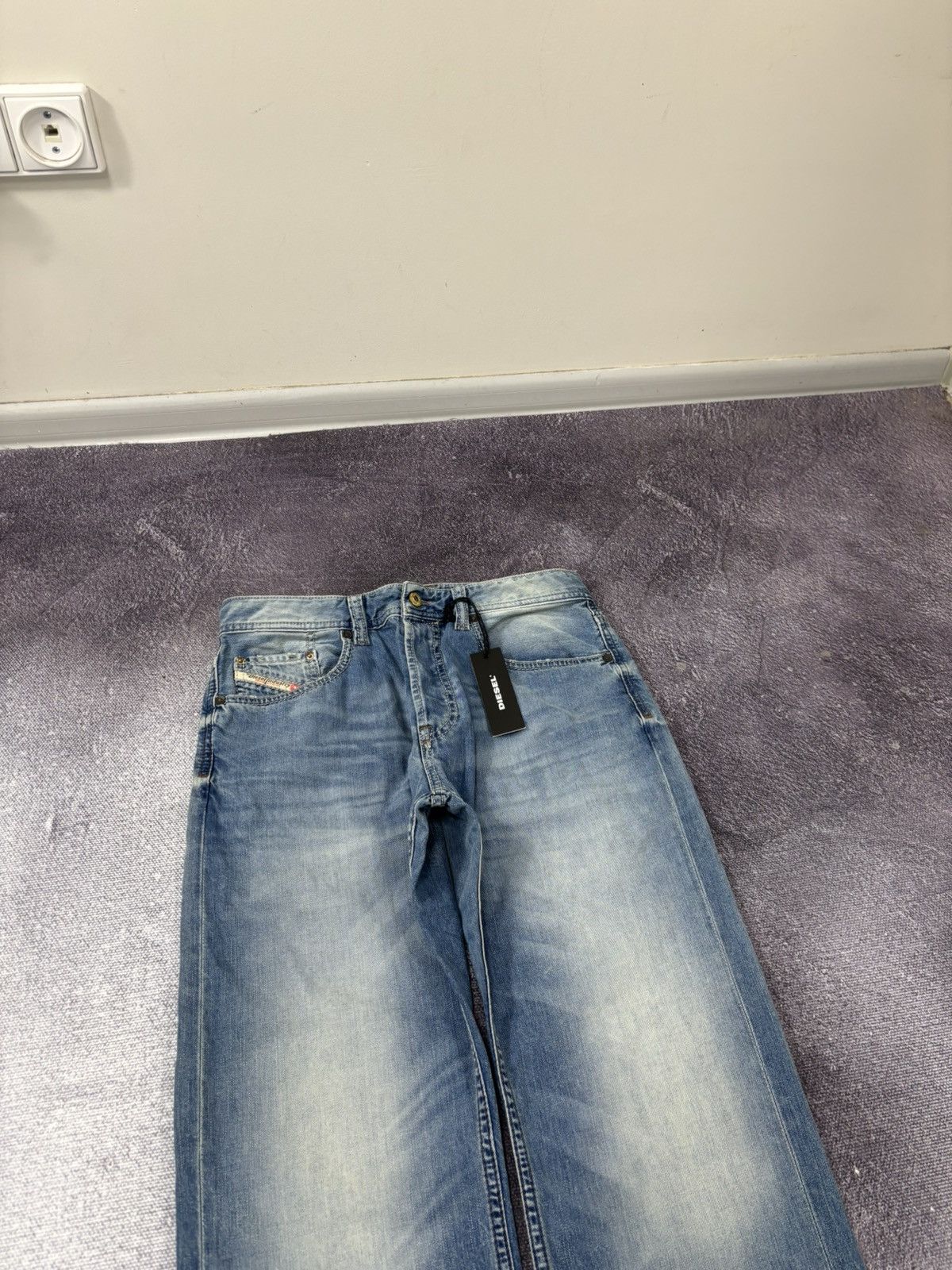 Diesel Diesel Larkee Relaxed NWT Comfort Straight Men’s Denim Jeans Size US 30 / EU 46 - 4 Thumbnail