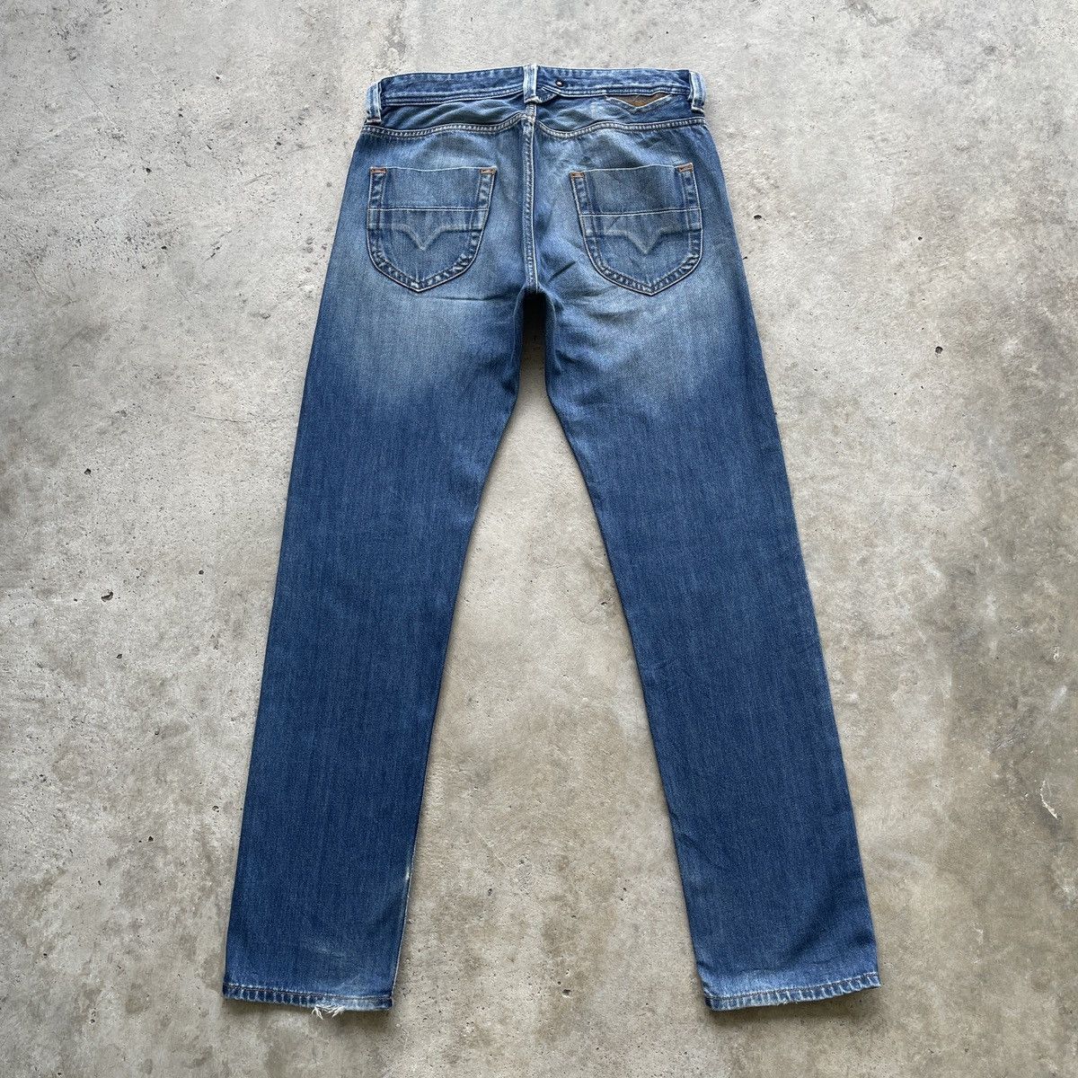 Diesel Vintage Diesel Industry FlyButton Denim Faded Jeans Pants Size US 32 / EU 48 - 13 Thumbnail