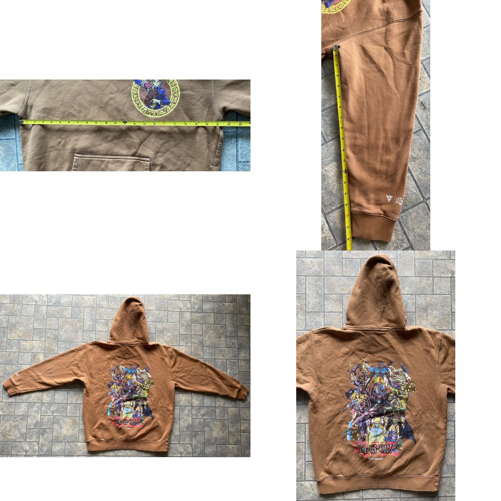 Hypland Hypland Hoodie Brown Men’s Medium Pullover Anime Yugioh Pullover Hoodie M Brown Men Anime 90s? Size US M / EU 48-50 / 2 - 9 Thumbnail
