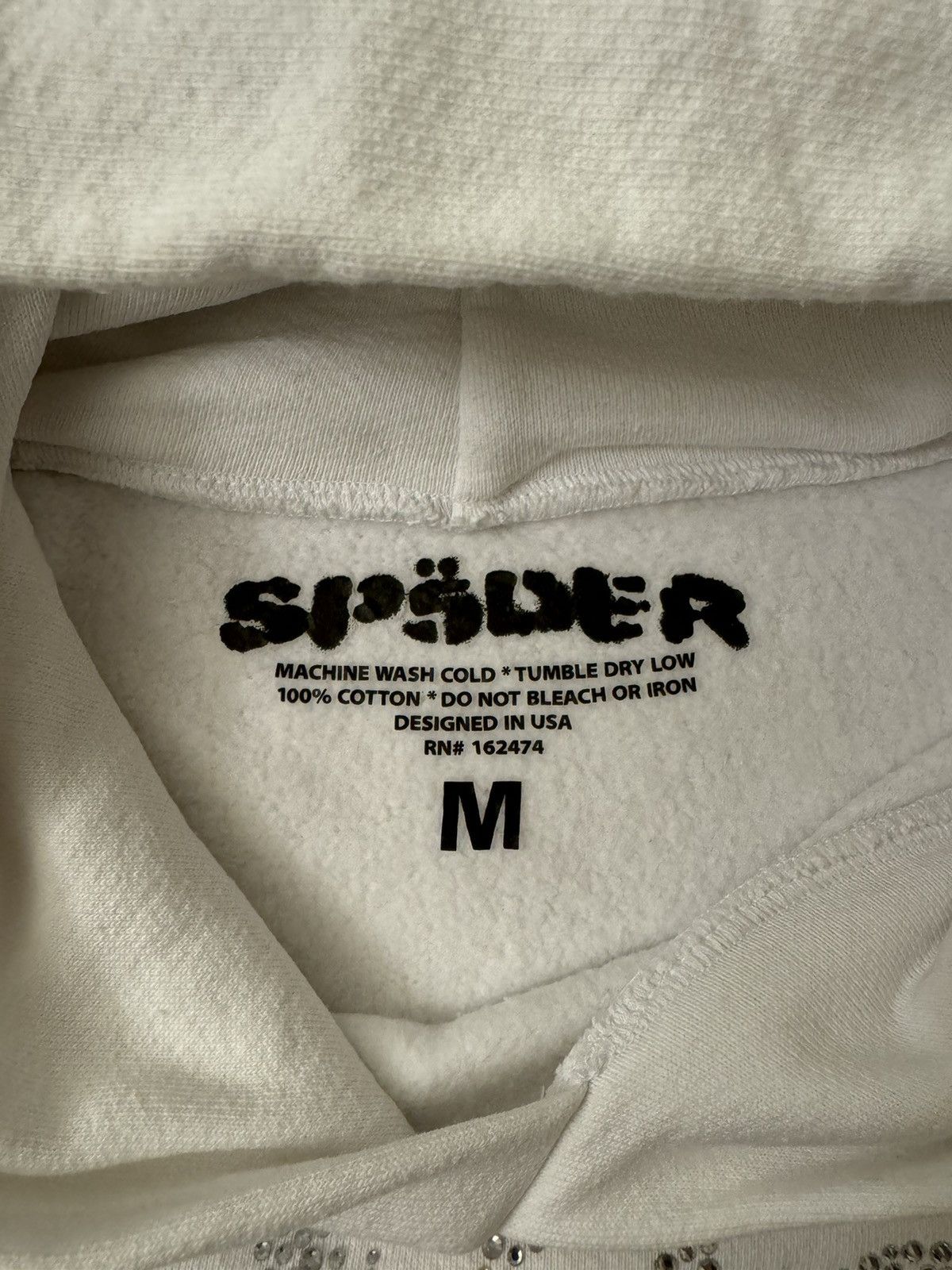 Sp5der Spider Worldwide Sp5der OG Rhinestone Hoodie Size US M / EU 48-50 / 2 - 4 Thumbnail