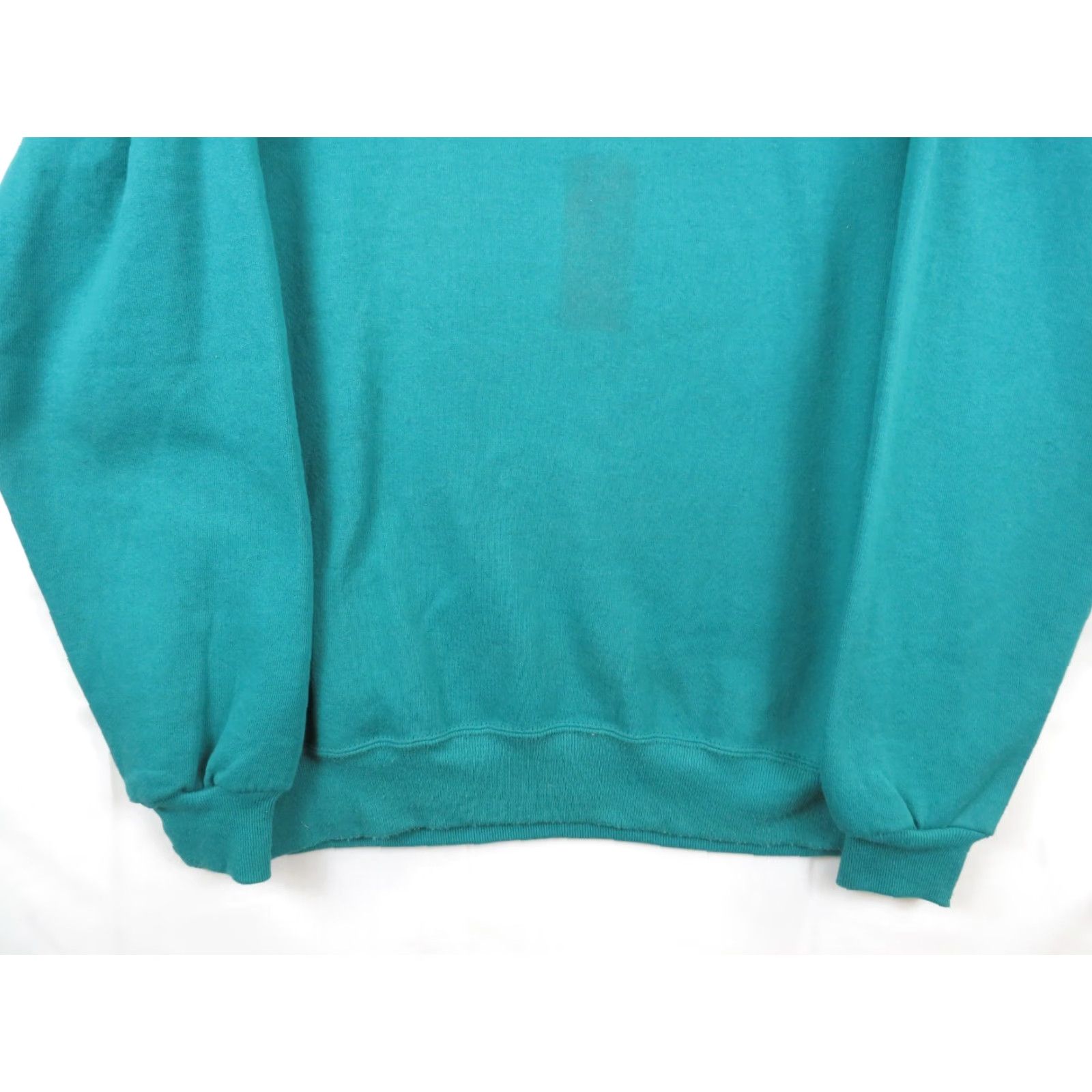 Jerzees VTG Jerzees Sweatshirt Made in the USA Mens L Green Crew Neck Long Sleeve Pullover Regular Fit Size US L / EU 52-54 / 3 - 2 Thumbnail
