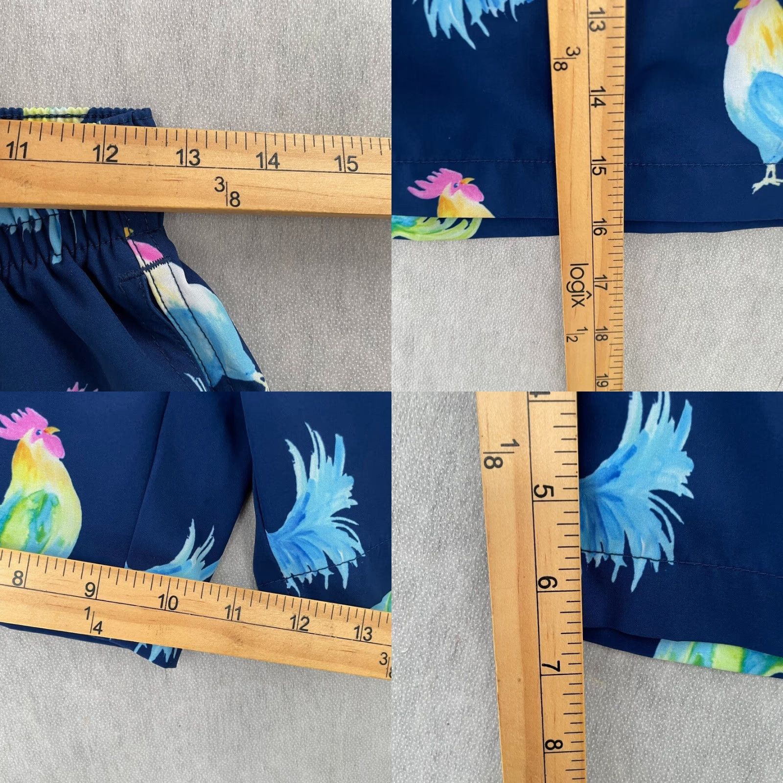 Chubbies Chubbies Shorts Adult Small Blue Roaster Swim Trunks Board Lined Pockets Mens S Size US 29 - 8 Thumbnail