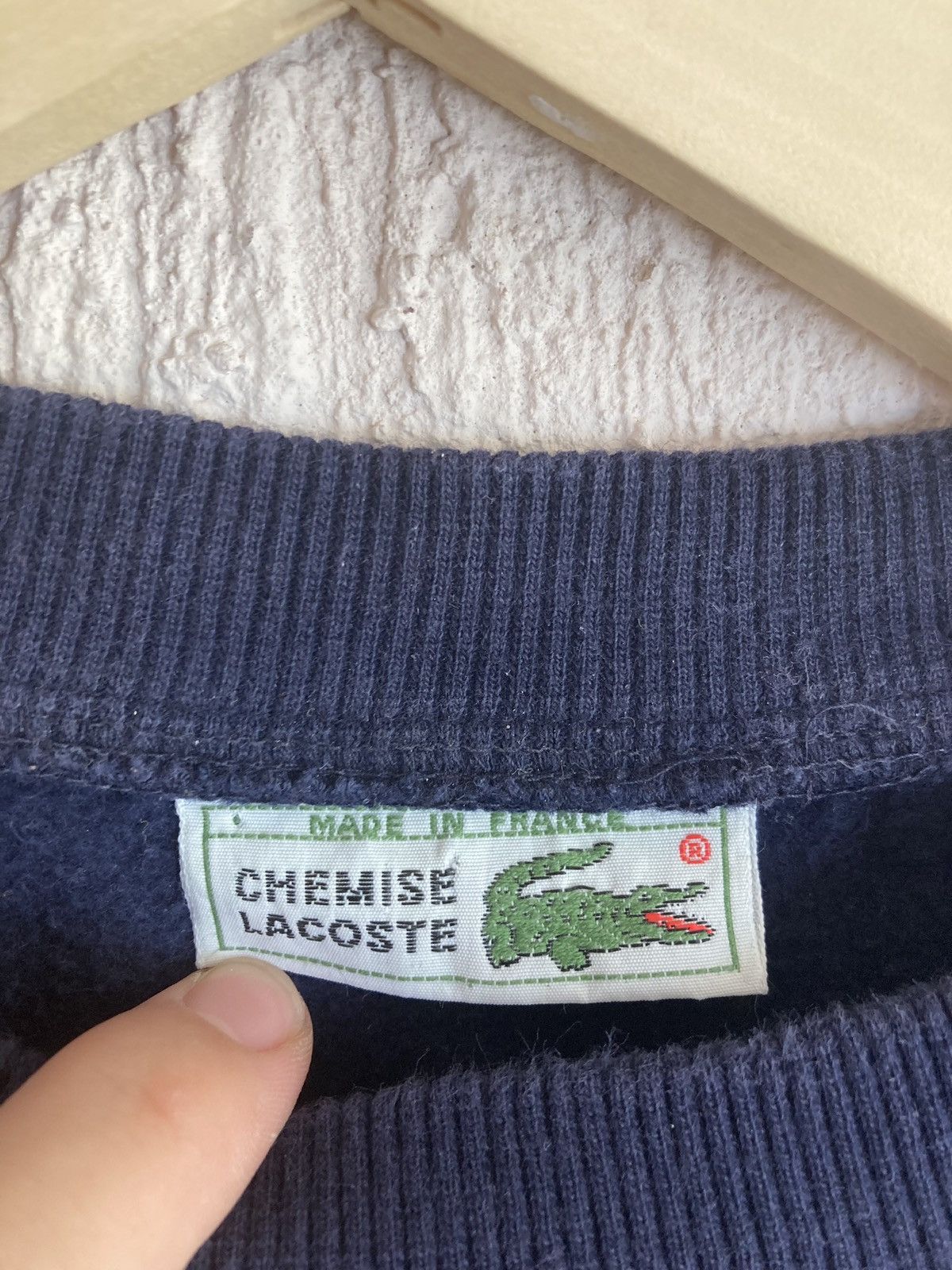 Lacoste × Vintage Vintage Lacoste sweatshirt Size US M / EU 48-50 / 2 - 4 Thumbnail