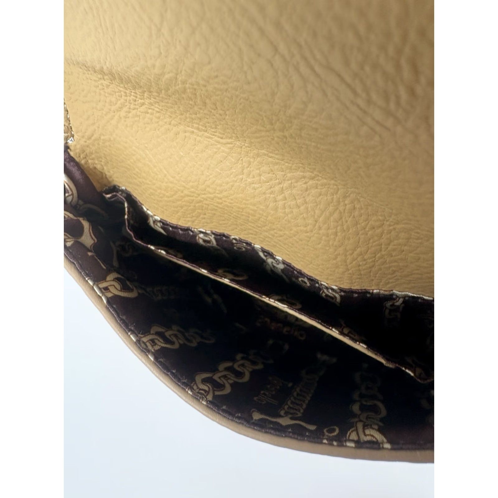 Vintage Tignanello Beige Genuine Leather Small Crossbody Bag Size ONE SIZE - 6 Thumbnail