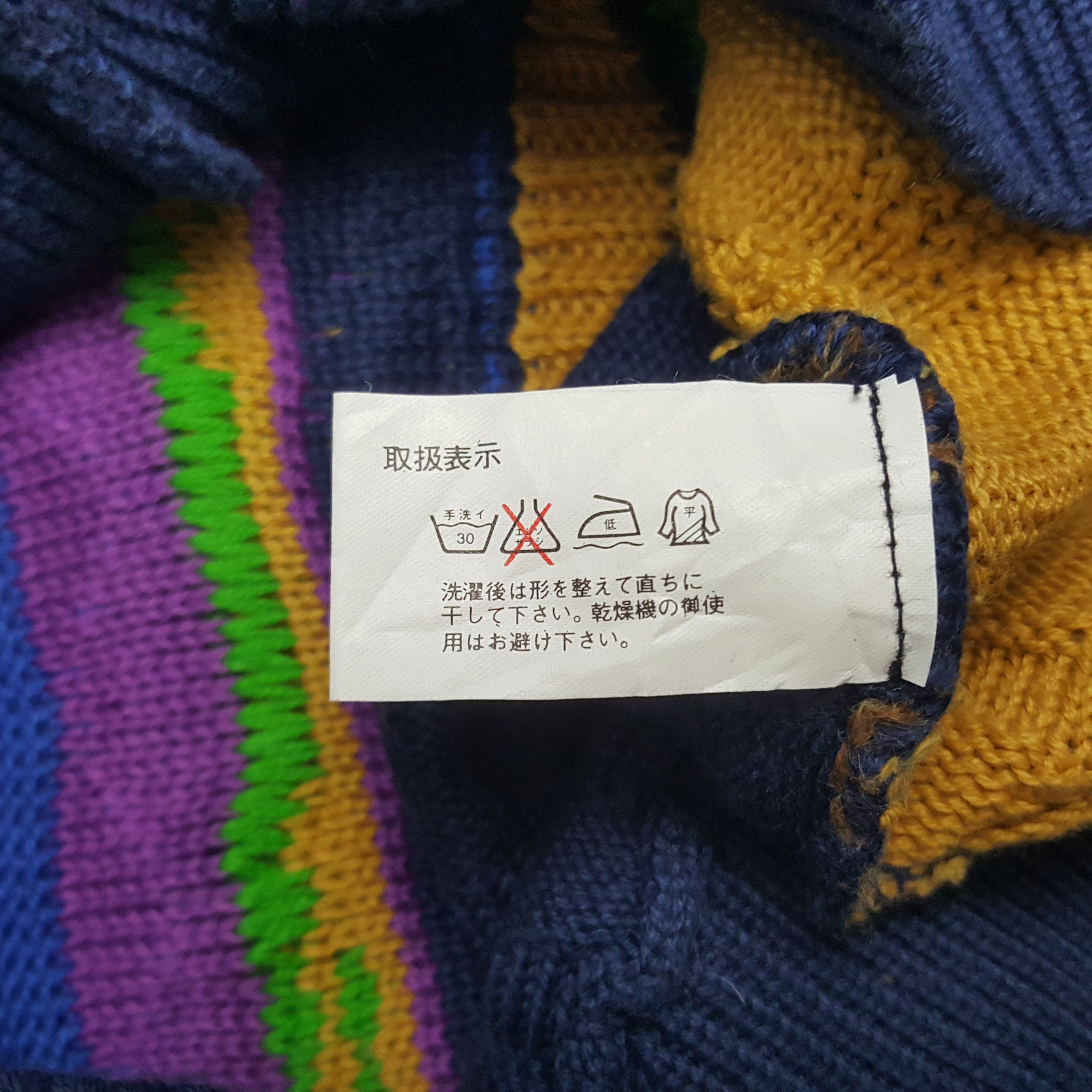 Designer × Vintage Vintage Christian Mode Knitwear Like Coogi Size US S / EU 44-46 / 1 - 8 Thumbnail