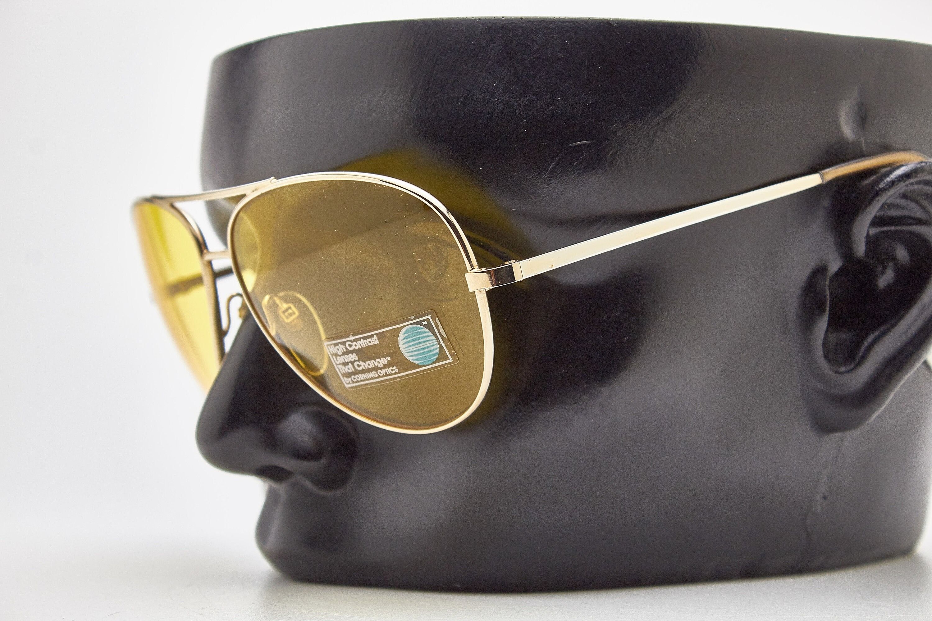 Serengeti SERENGETI quiet luxury 80s oversized gold thin metal specs Size ONE SIZE - 9 Thumbnail